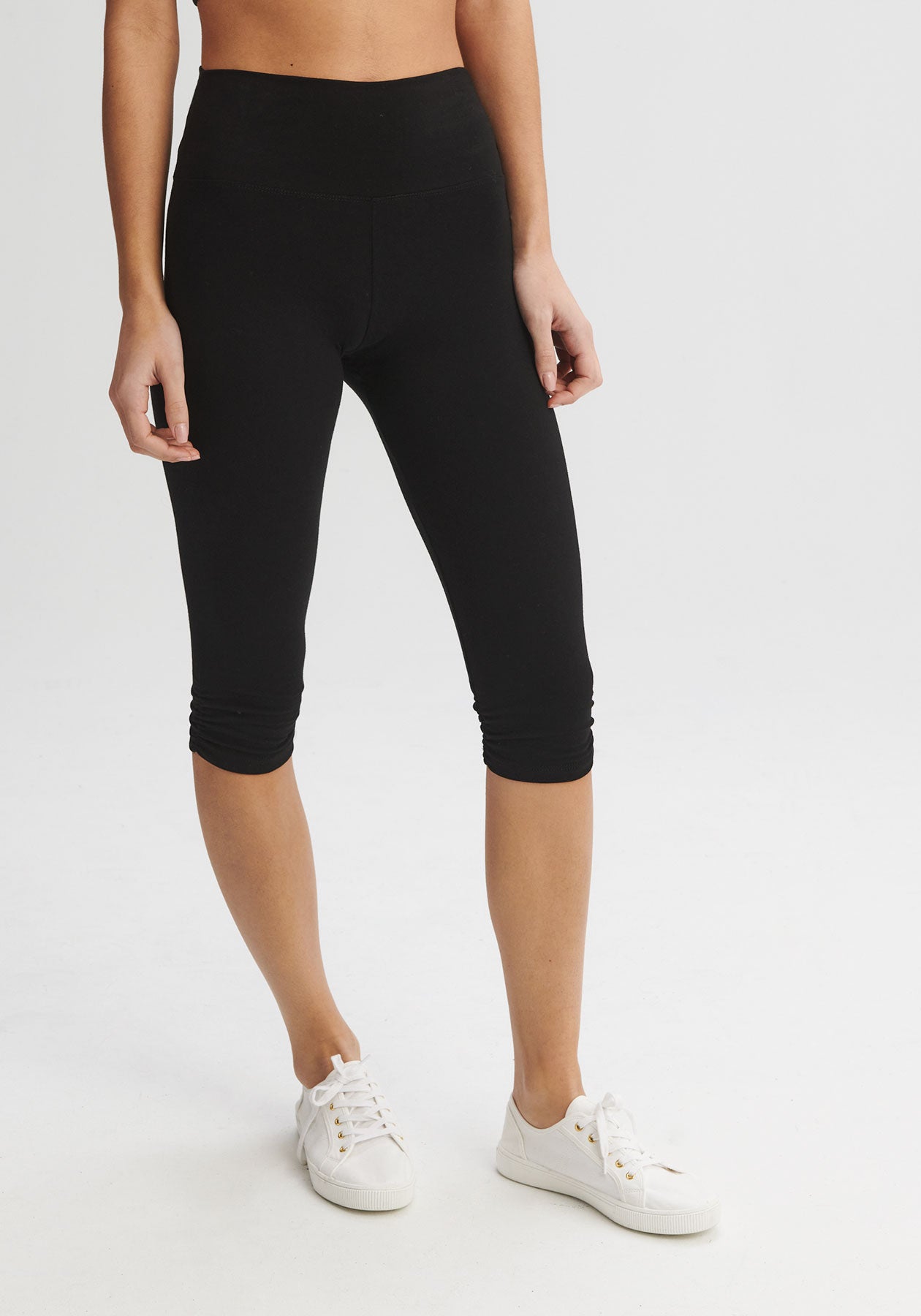 CORSAIRES - Legging court noir-Bas-Message Factory