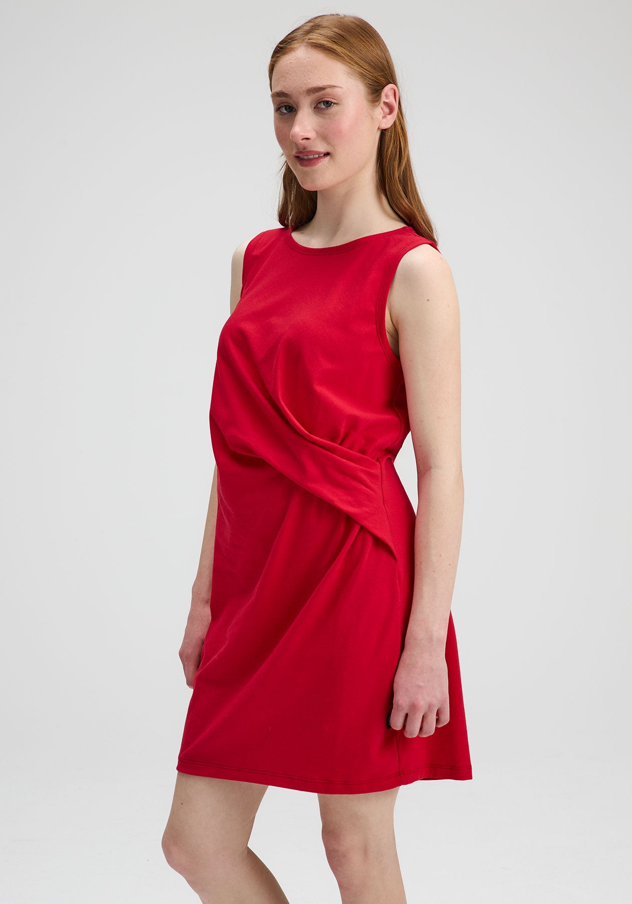 ESTÉREL - Organic cotton little red dress
