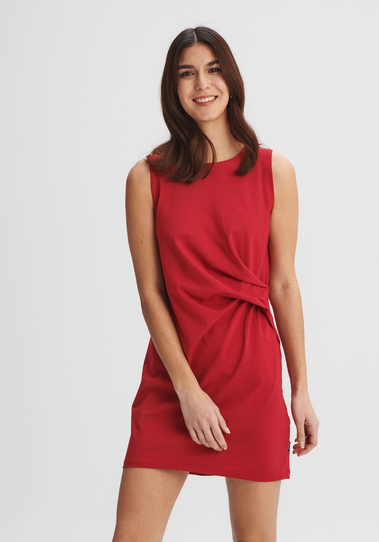 ESTÉREL - Organic cotton little red dress