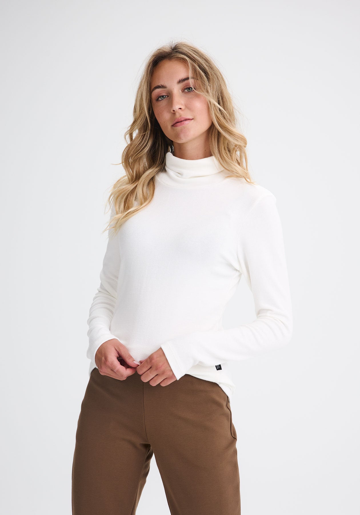 GATINEAU - cream Long-sleeve turtleneck
