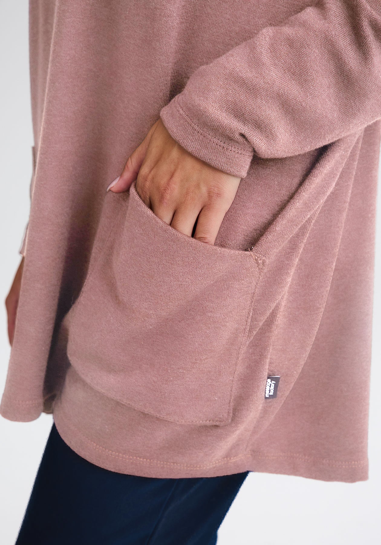 AUCLAIR - Haut manches longues rose