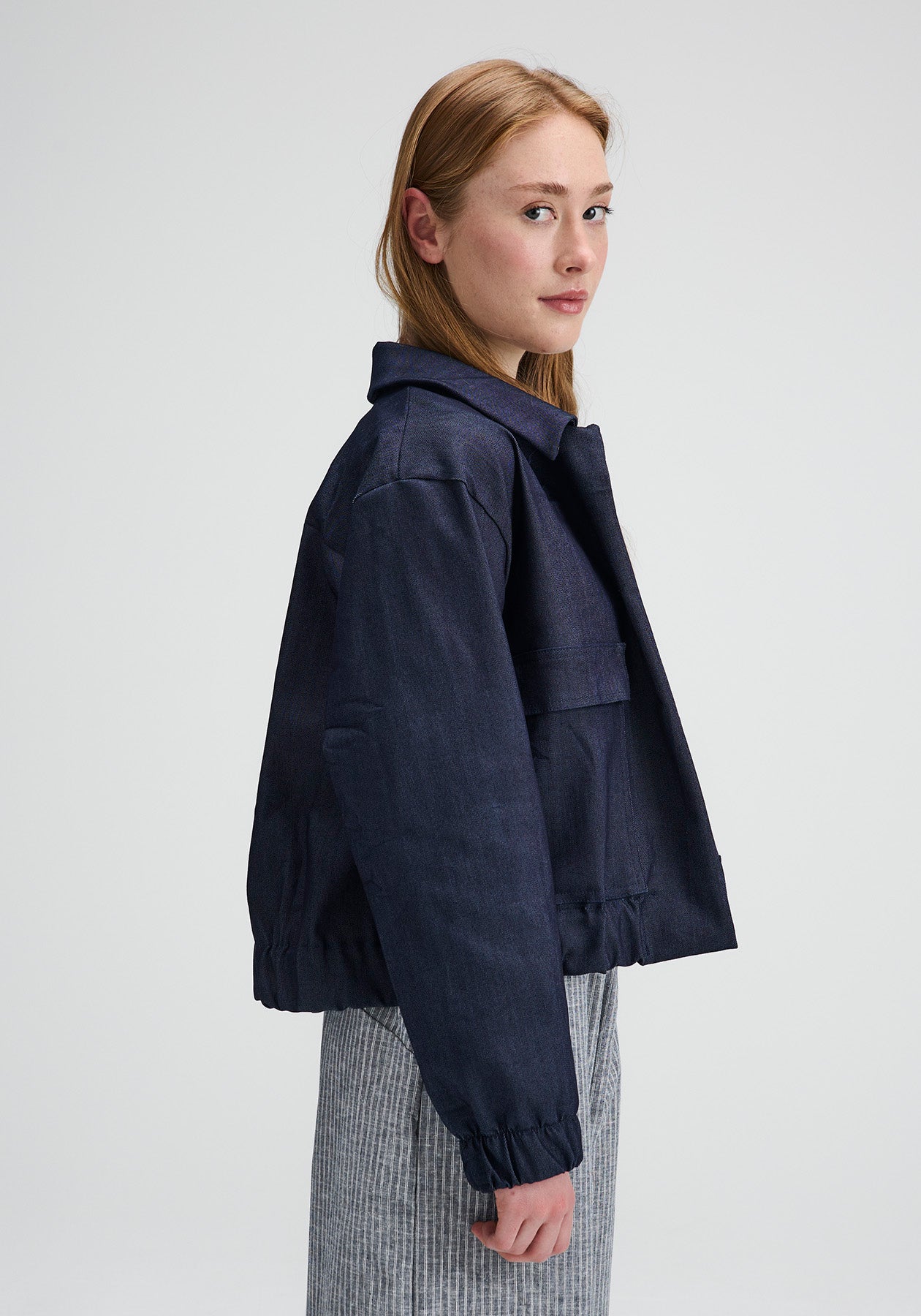 CHARLEVOIX - Veste bomber en denim biologique