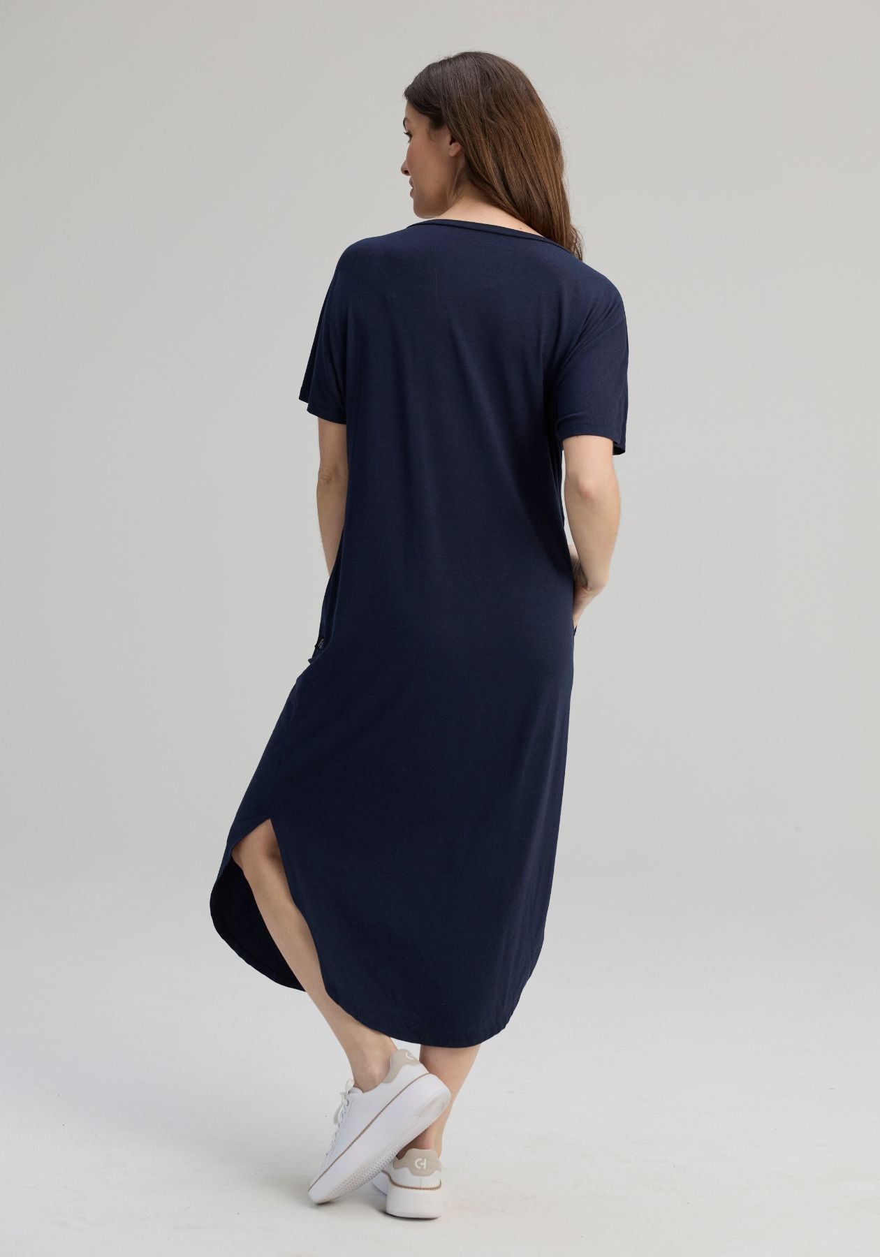 Isabelle - Navy bamboo dress