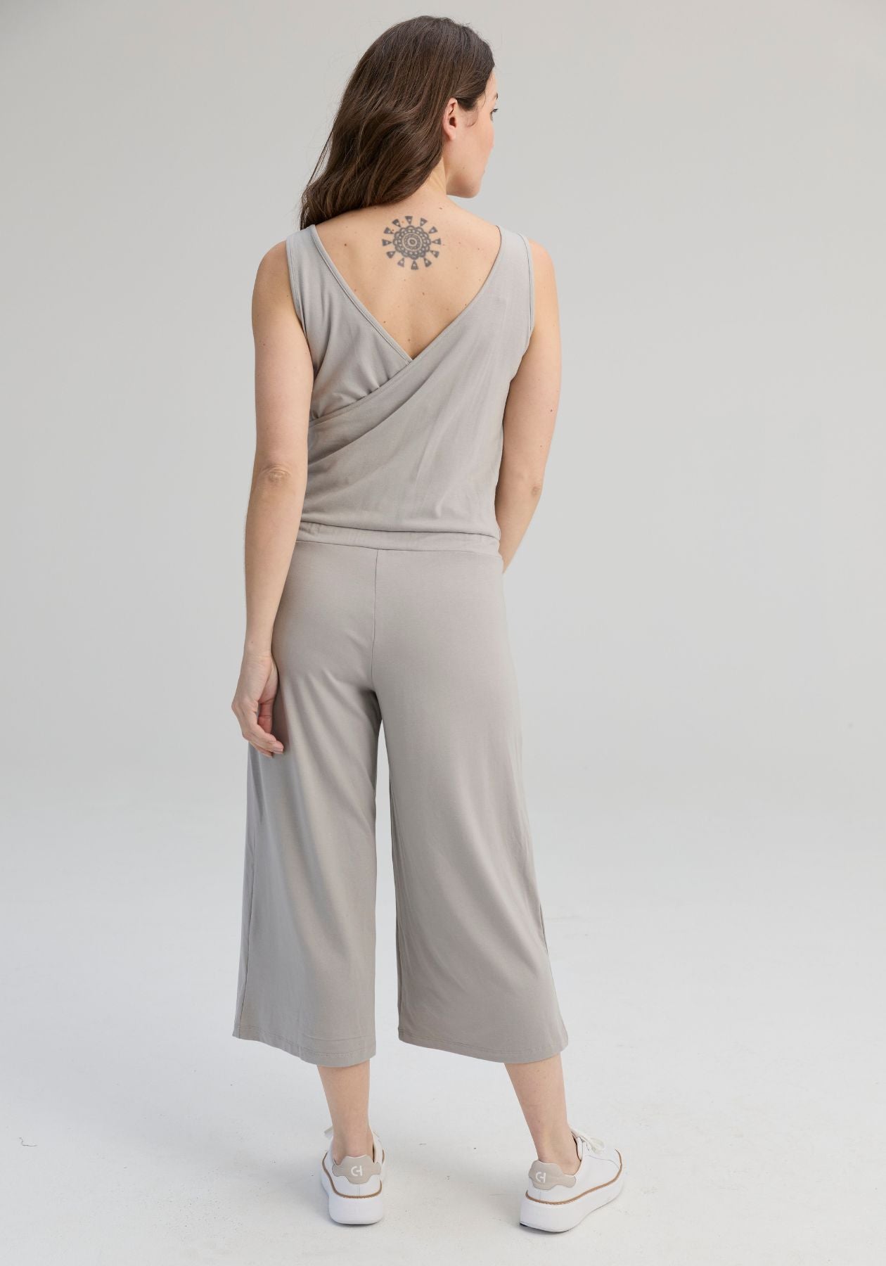 ANNA - Combinaison pantalon sauge paix