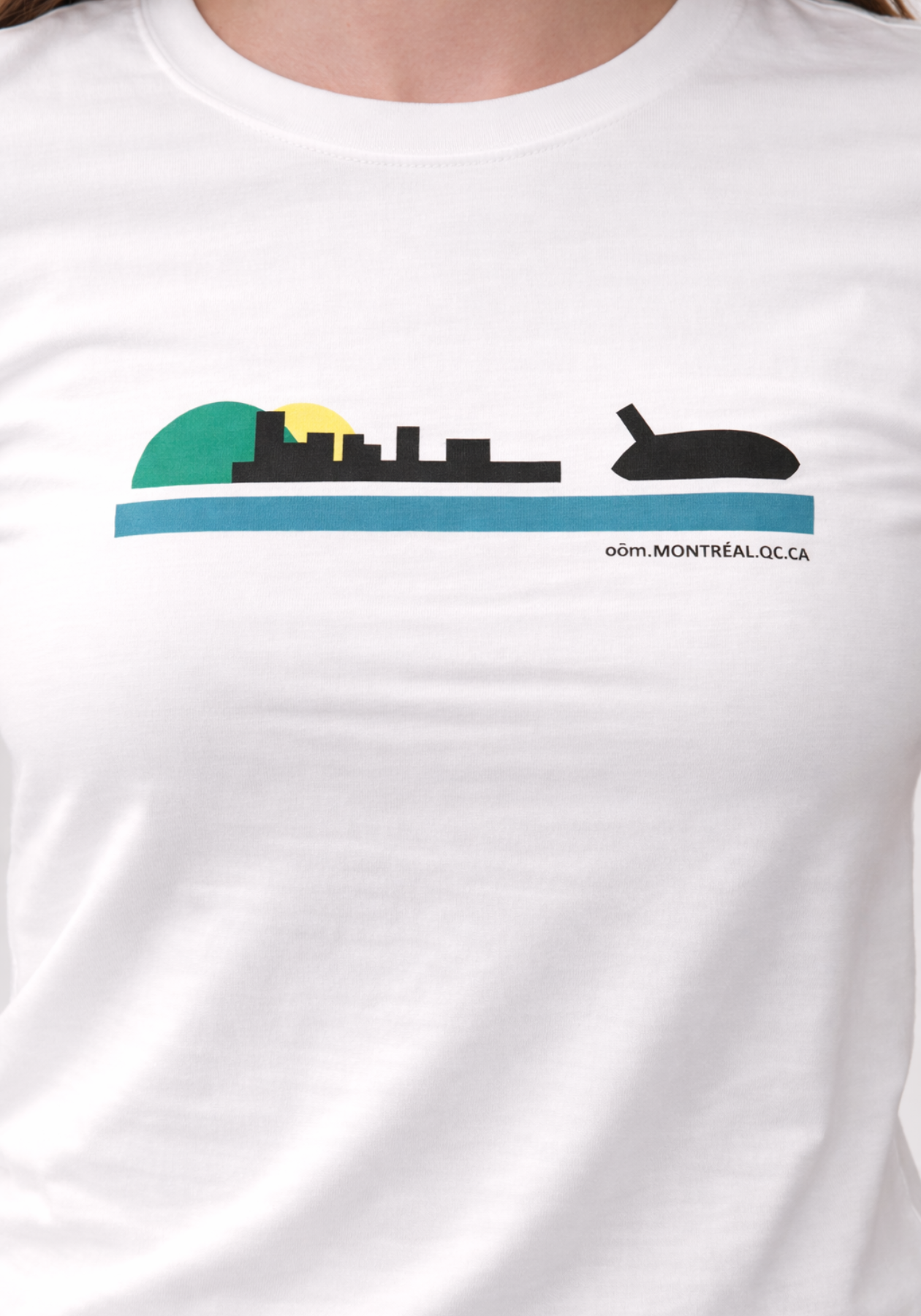 MTL un fleuve - t-shirt | Coupe féminine | OÖM Ethikwear