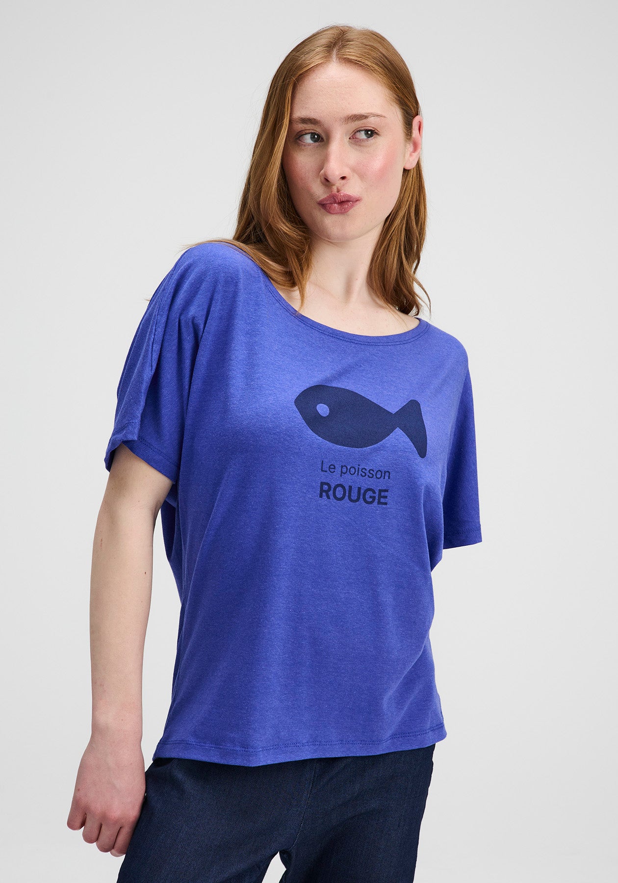 BETTY - Goldfish short sleeve top