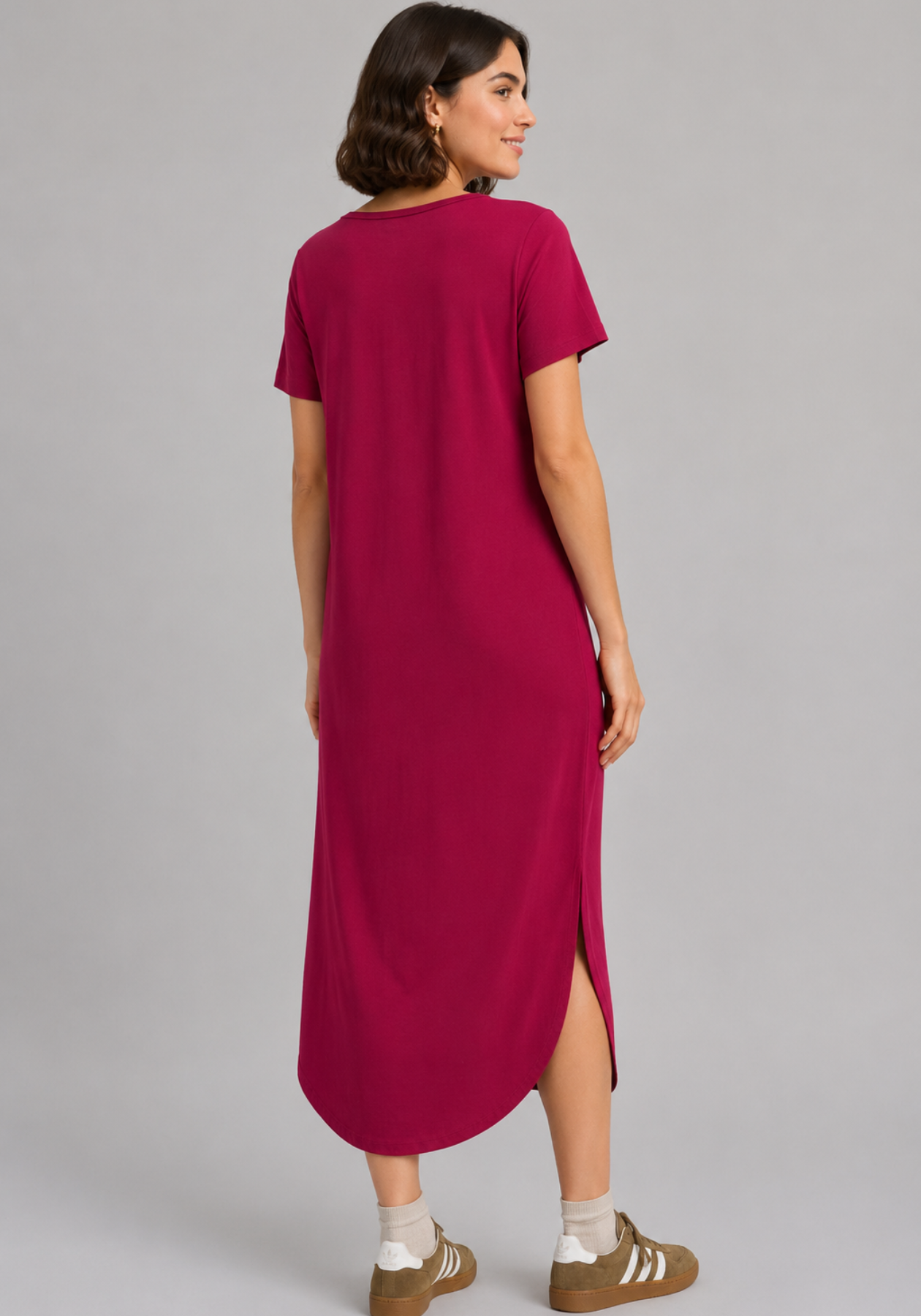 Isabelle | Robe Framboise en bambou
