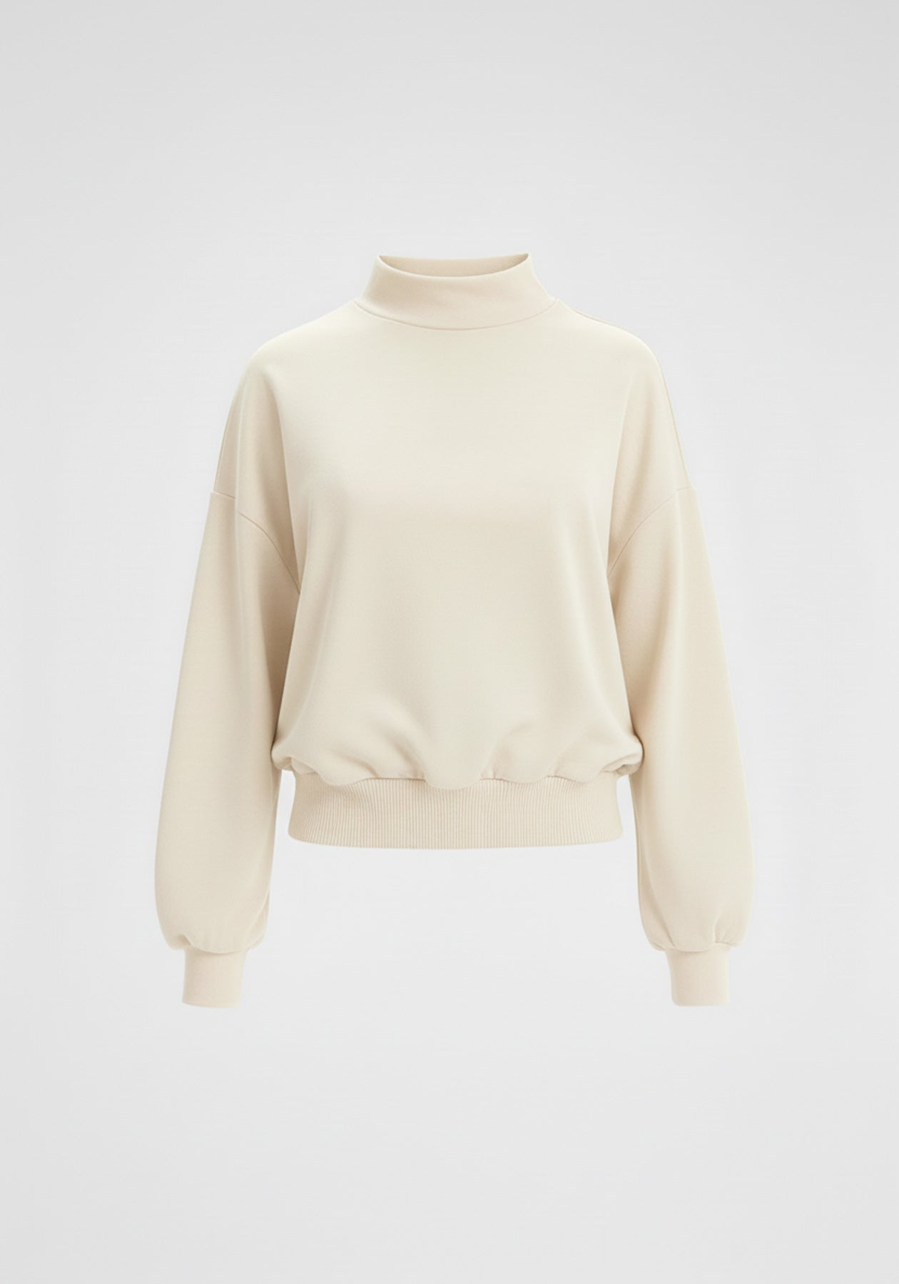 FERMONT - Off-white frenchterry sweater