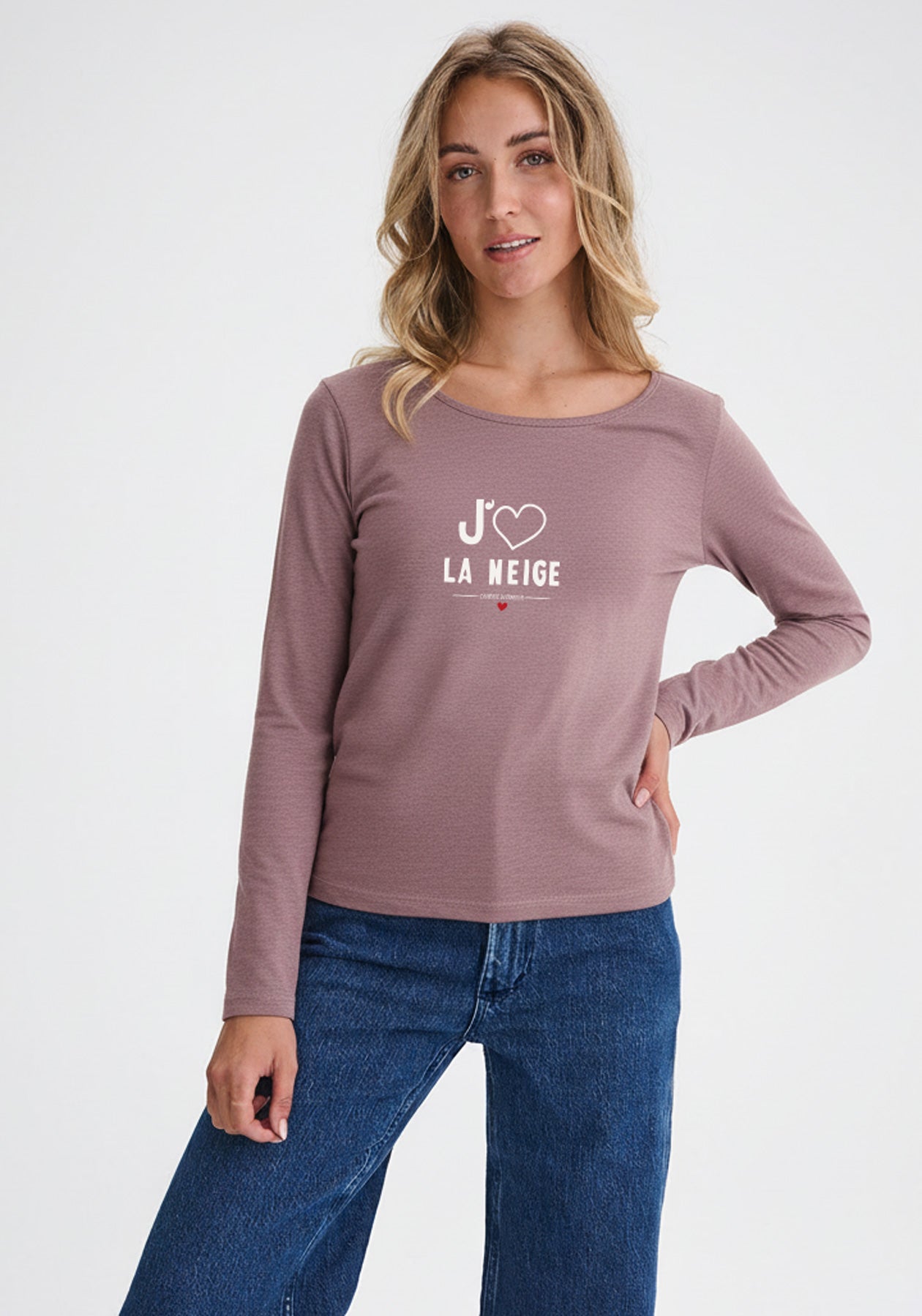 LYDIA - Pink Long-sleeved T-shirt
