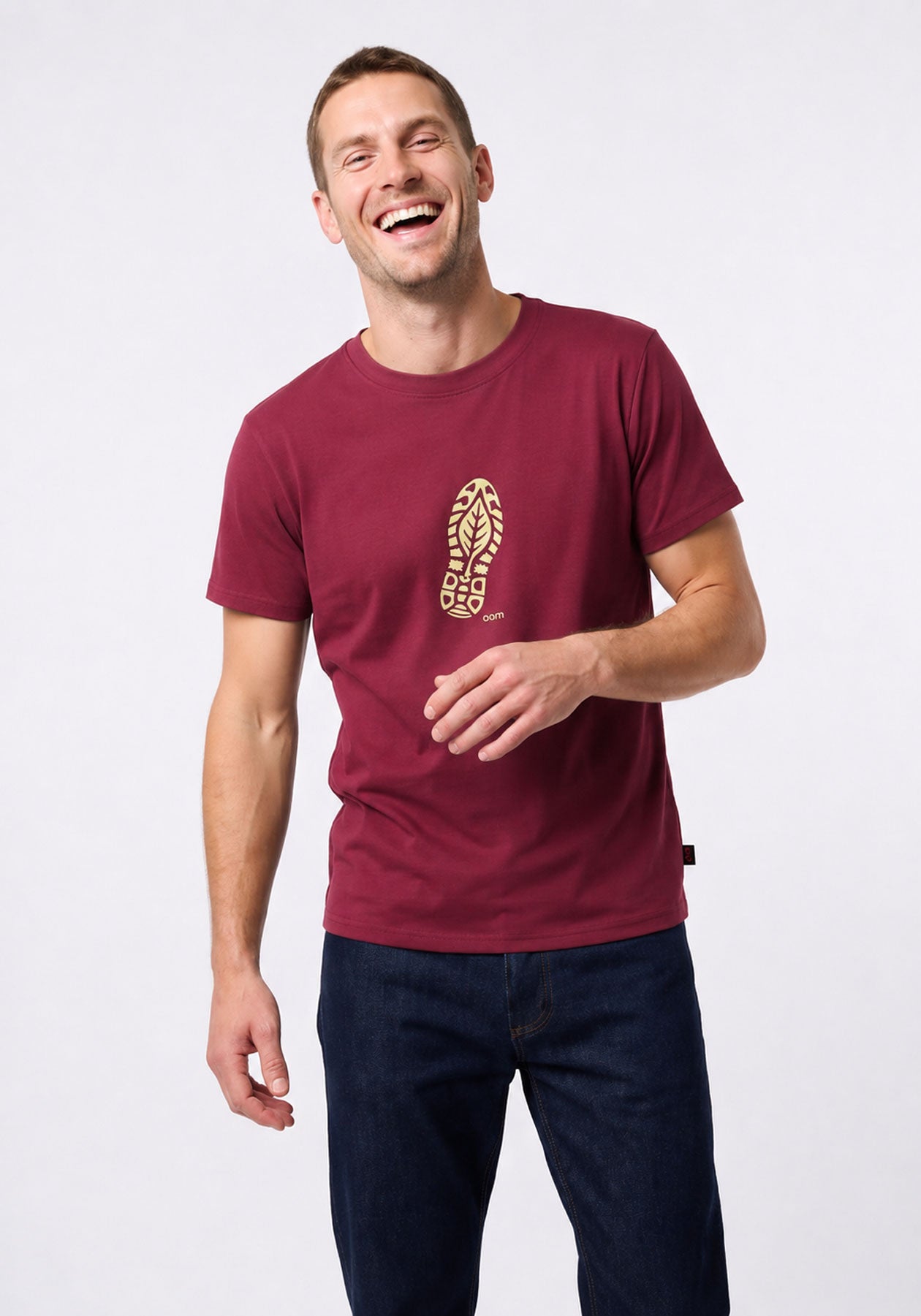 APPALACHES - OÖM Burgundy T-shirt