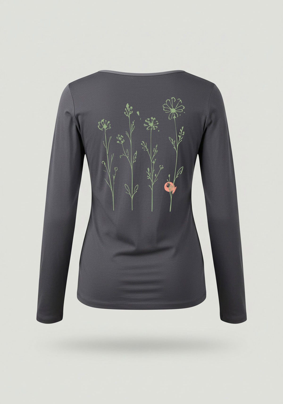 Chandail Lydia imprimé manche longue– Coton biologique