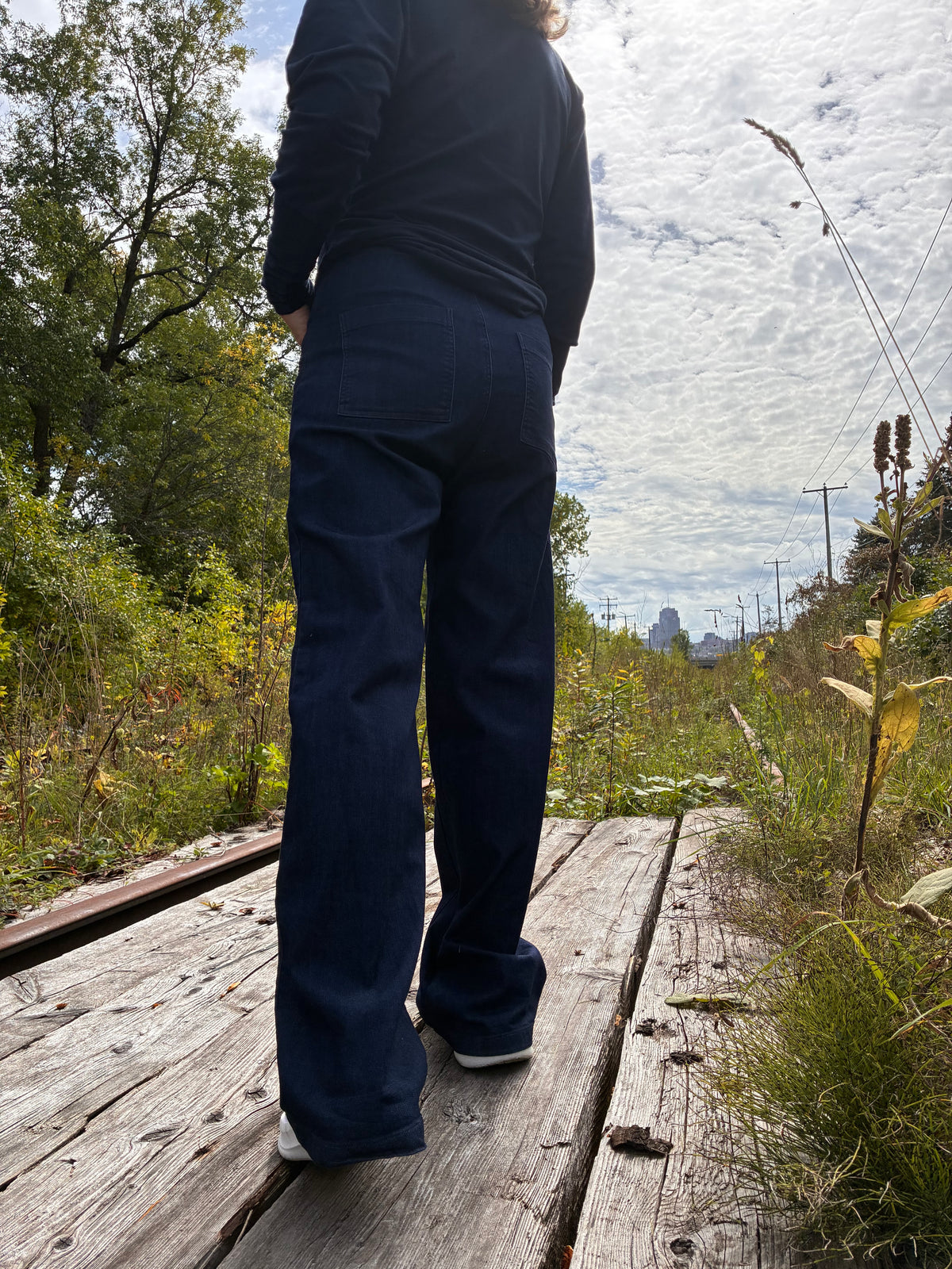 Richelieu - JEANS en coton biologique