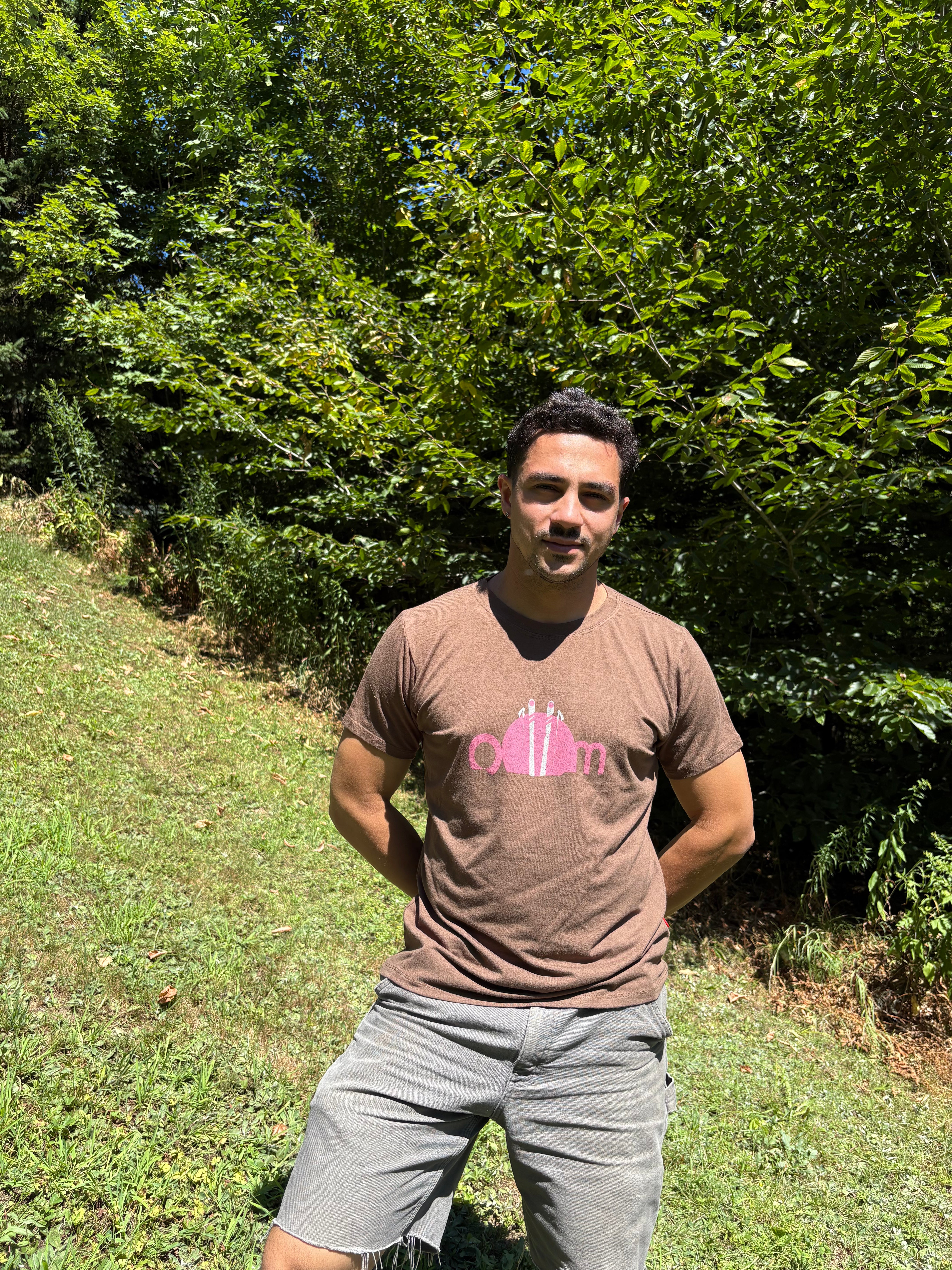 SKI SET | OÖM Brown T-shirt