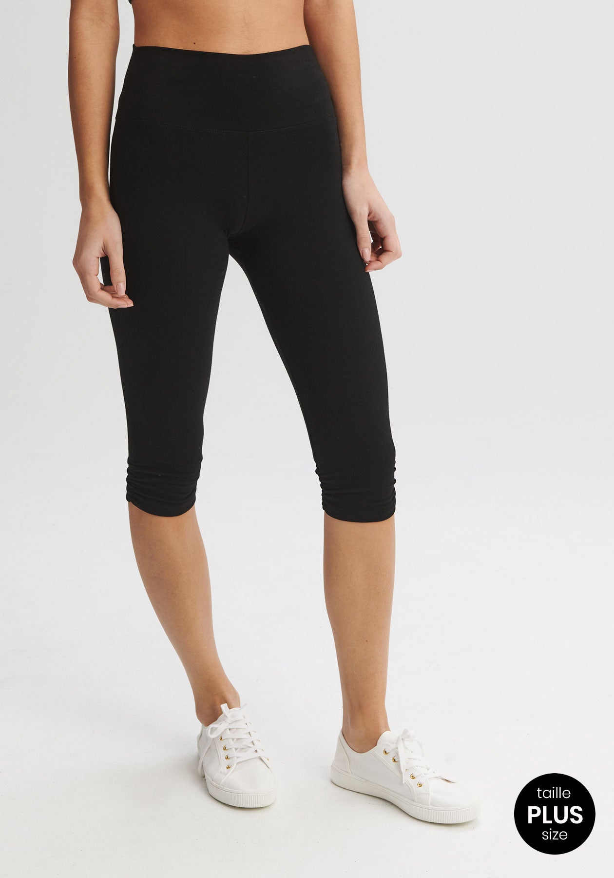 CORSAIRES - Legging court noir-Bas-Message Factory
