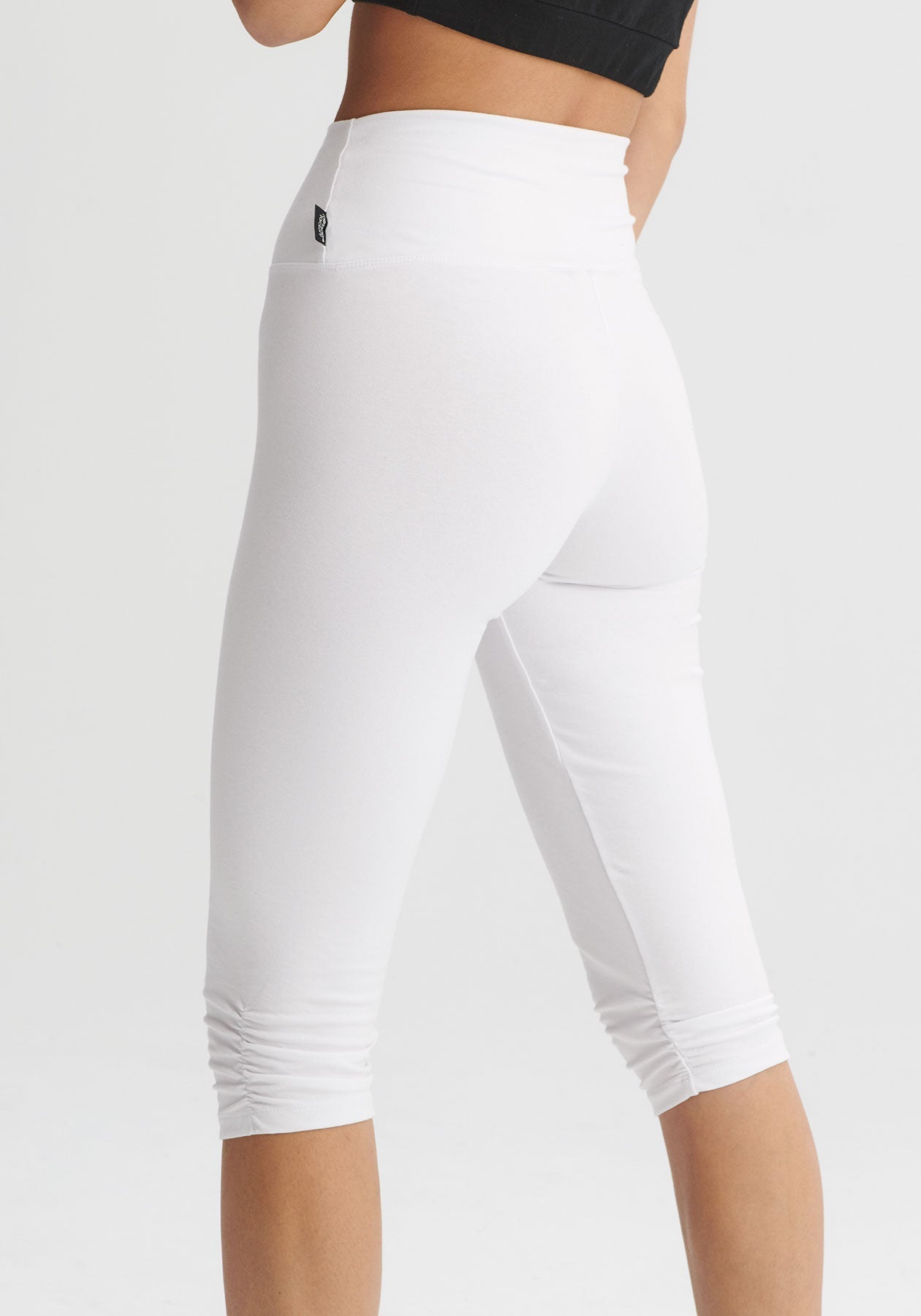 CORSAIRES - Legging court blanc-Bas-Message Factory