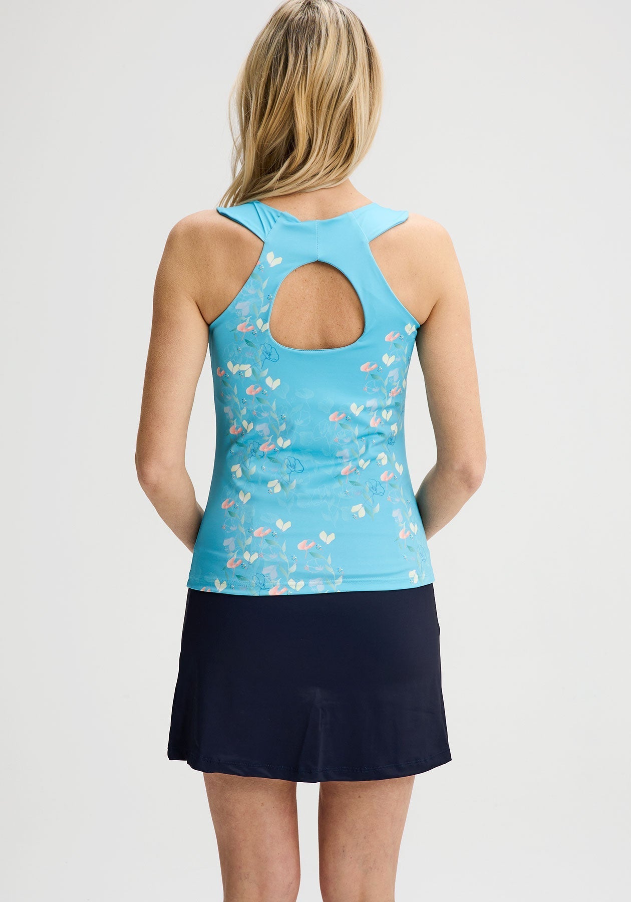 ZINNIA - Camisole de sport turquoise-Hauts-Message Factory