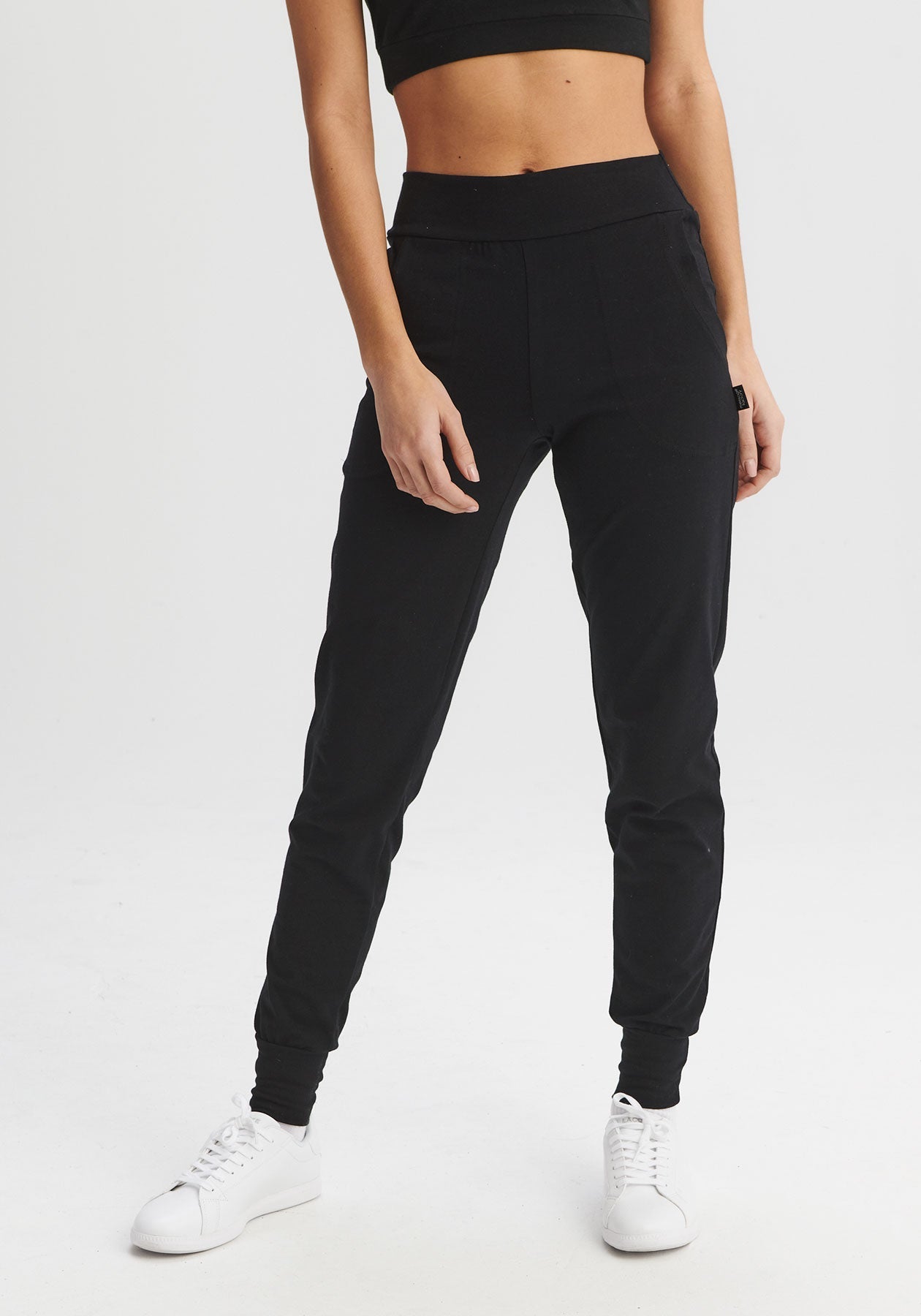 AMHERST - Pantalon sport noir-Bas-Message Factory