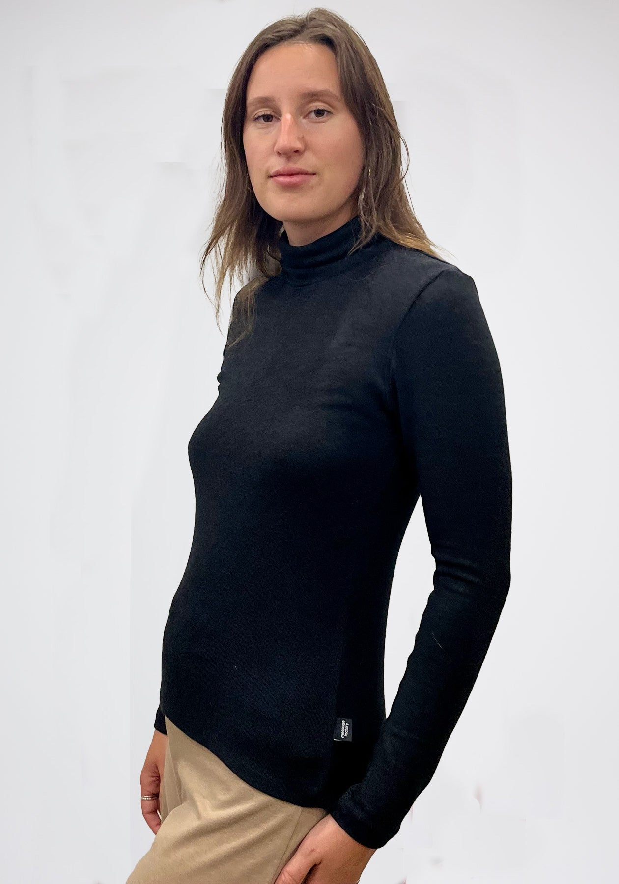 GATINEAU - Brown turtleneck sweater