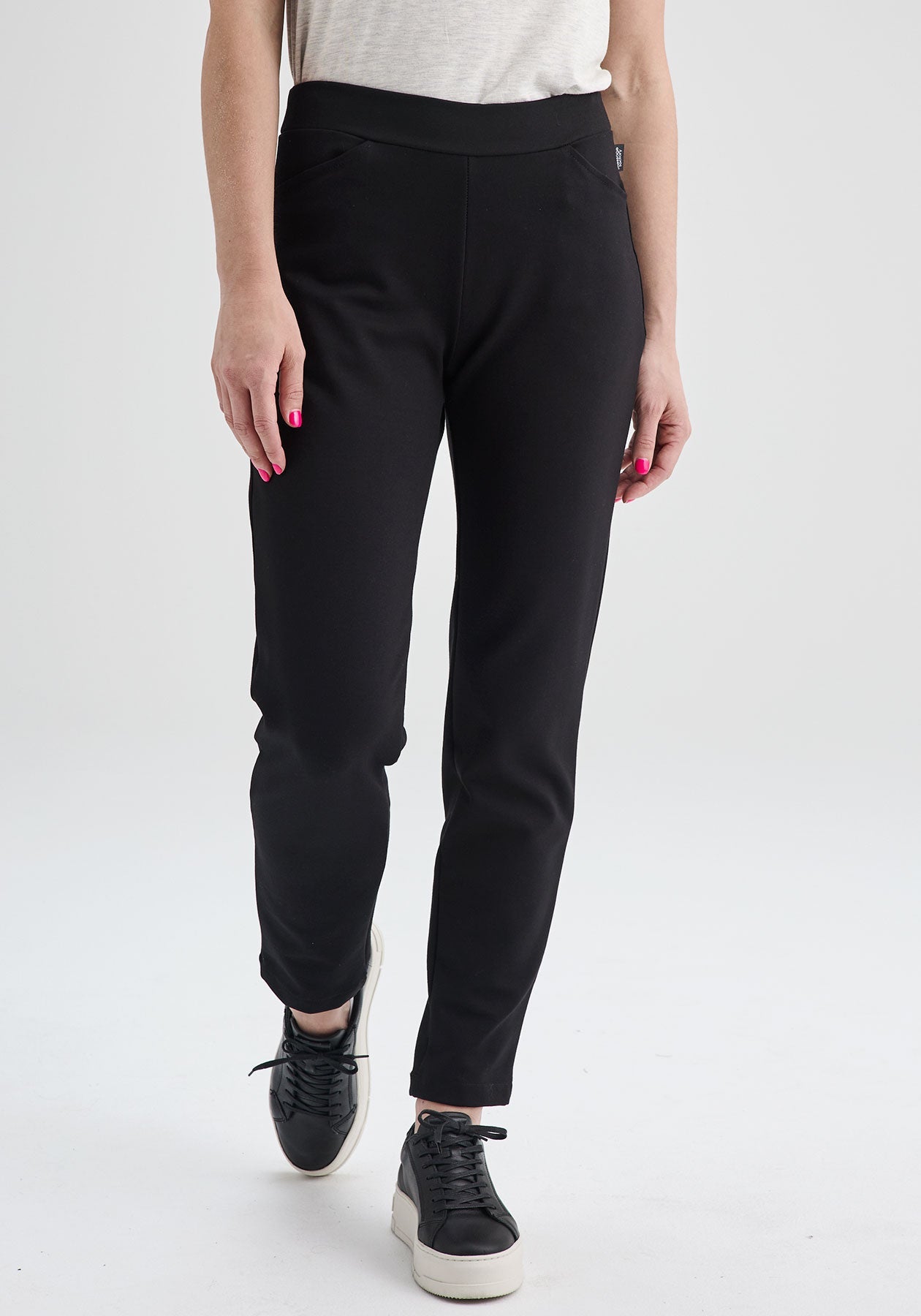 SHERBROOKE - Pantalon extensible noir-Bas-Message Factory