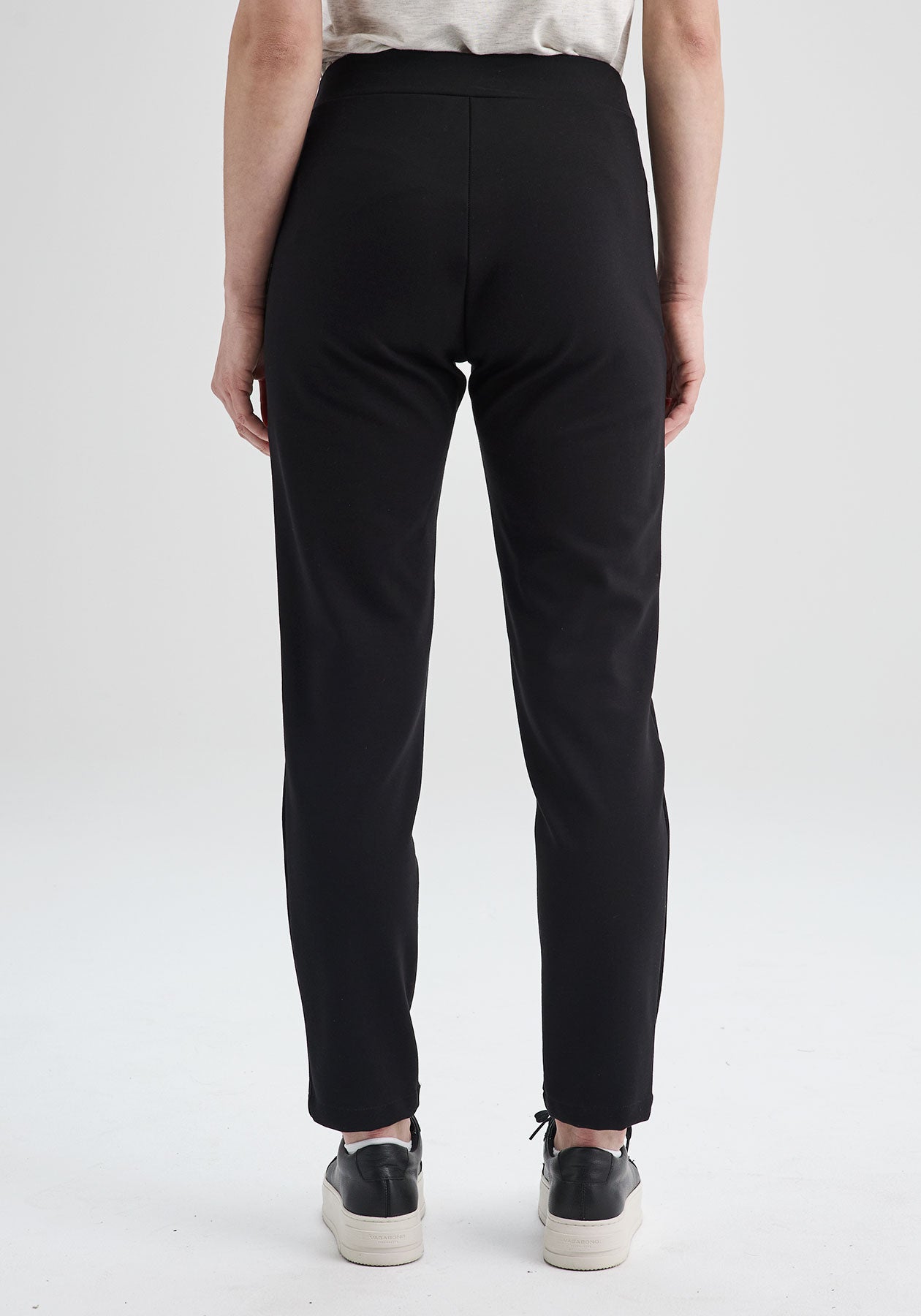 SHERBROOKE - Pantalon extensible noir-Bas-Message Factory