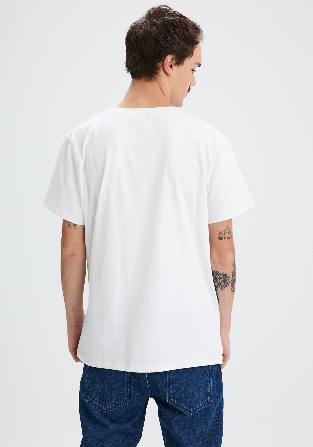 CASSE-TÊTE OÖM - T-shirt blanc-T-shirts Homme-OÖM Ethikwear