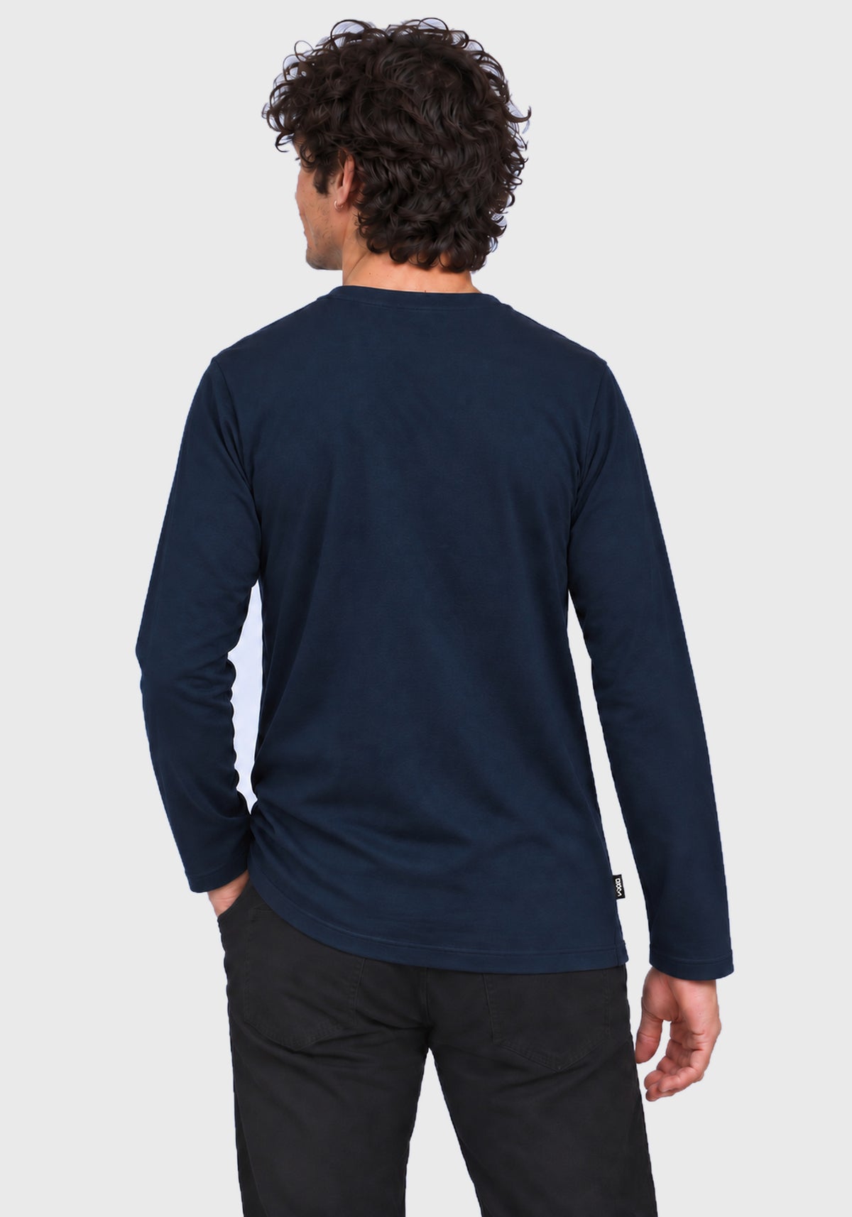 EXPLORER | OÖM T-shirt  manche longue coton bio marine