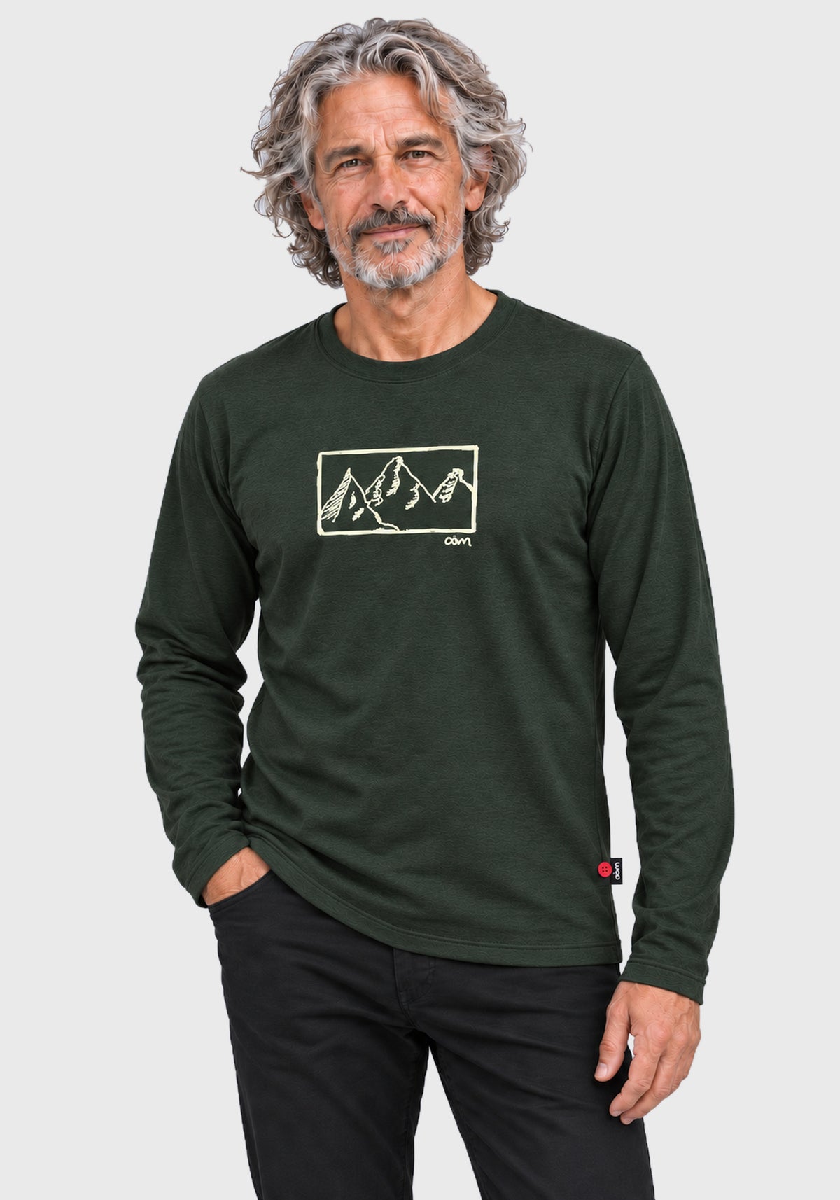 EXPLORER | OÖM Chandail manche longue Pin — TENCEL™ et mérinos