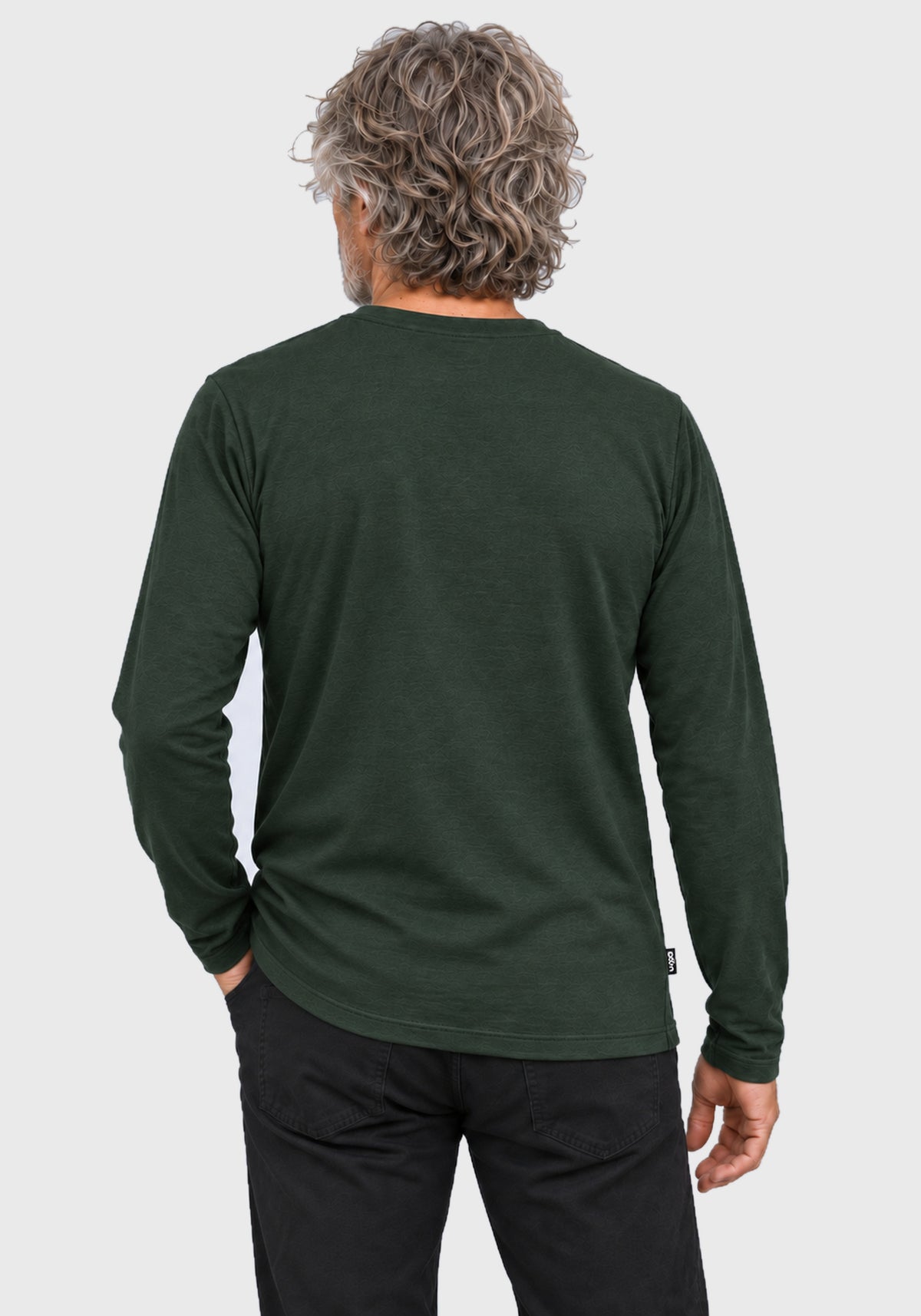 EXPLORER | OÖM Chandail manche longue Pin — TENCEL™ et mérinos