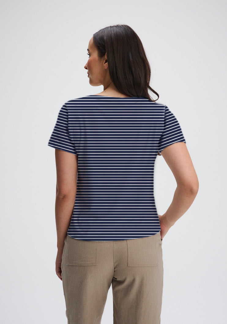 DISRAELI - White short sleeve top