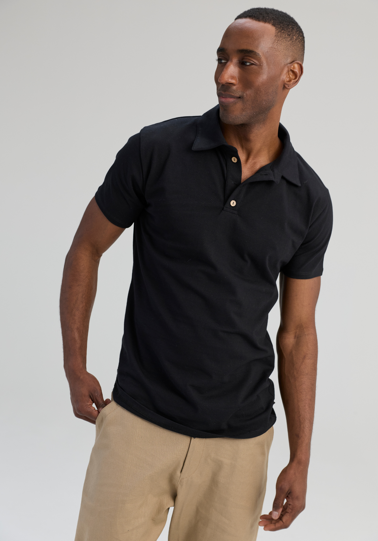 MARCO - Polo Black Organic Cotton 