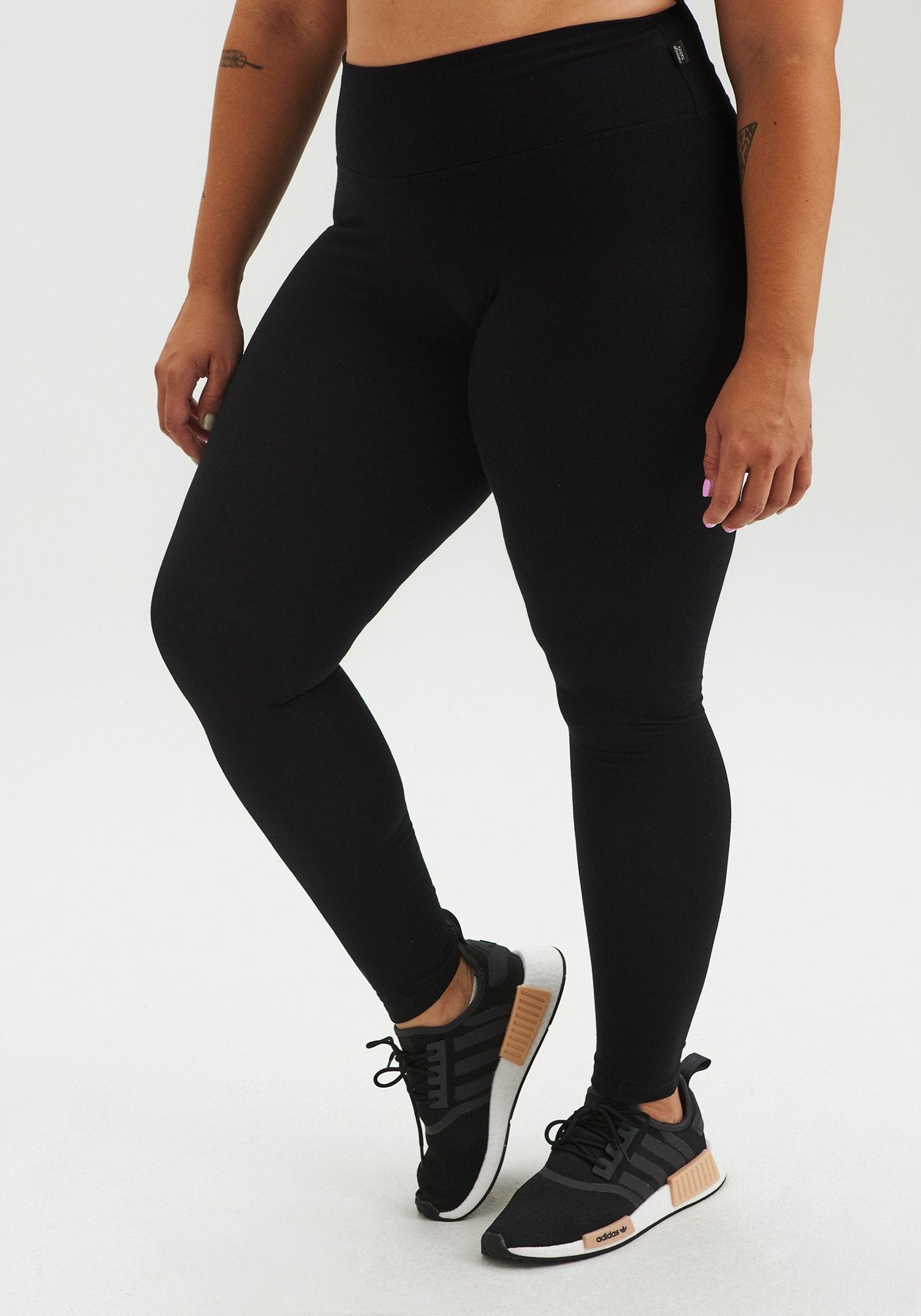 Legging noir en coton biologique