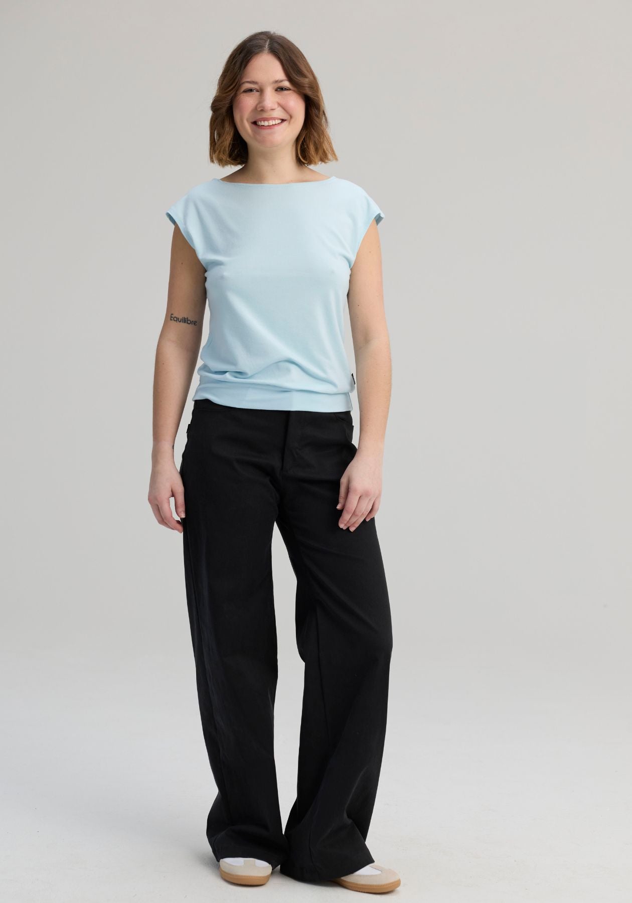BATISCAN - T-shirt bleu ciel