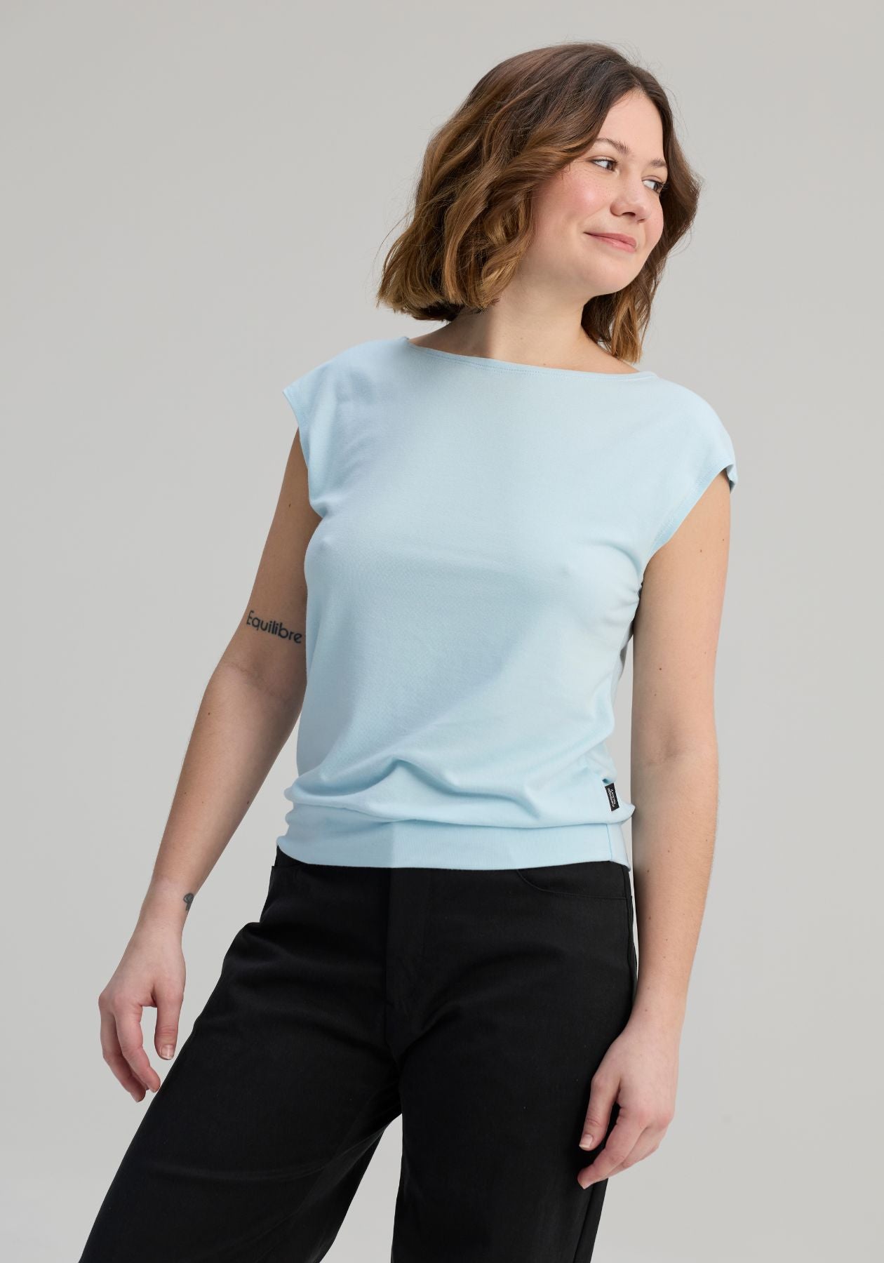 BATISCAN - T-shirt bleu ciel