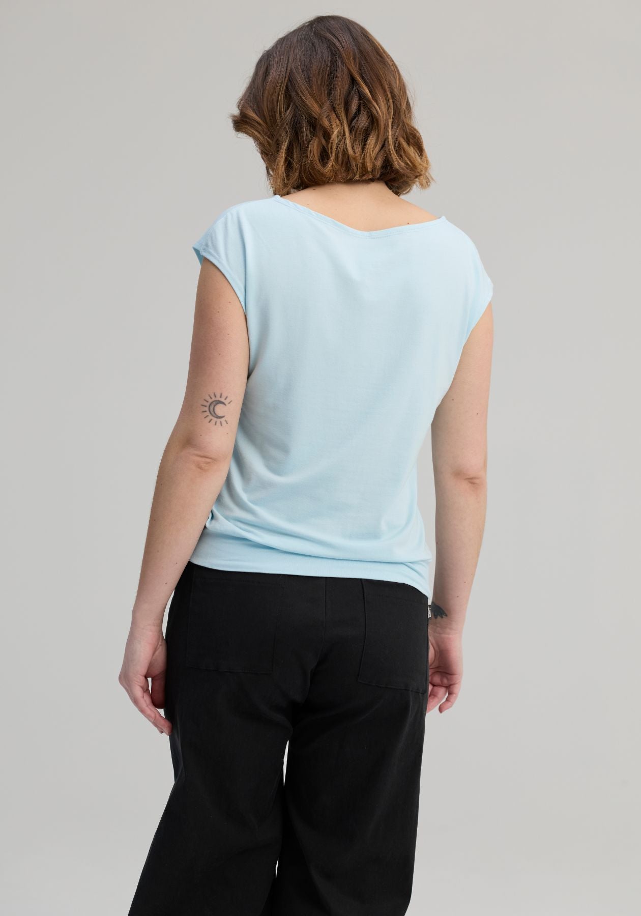 BATISCAN - T-shirt bleu ciel