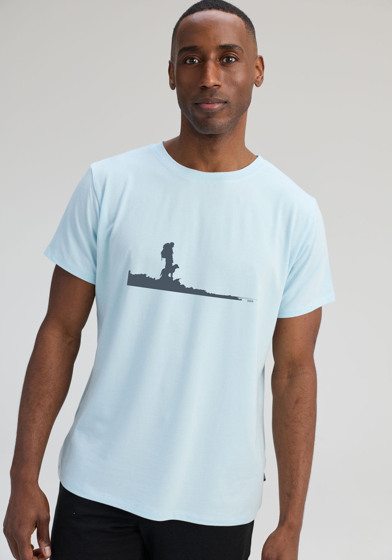 UNPLUG - Sky Blue T-shirt | OÖM Ethikwear