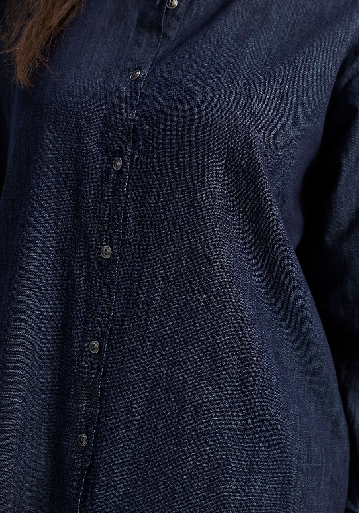 DONNACONA - Denim shirt dress