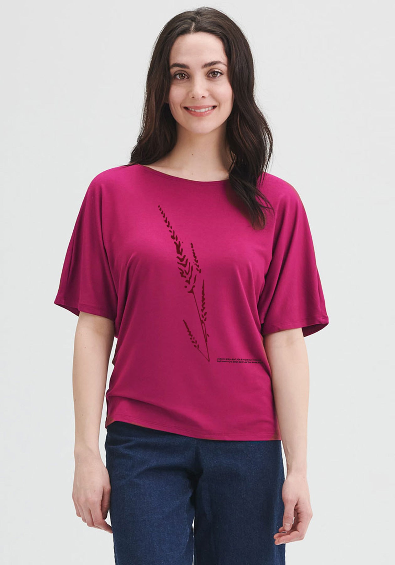 BETTY - Cobalt short sleeve top