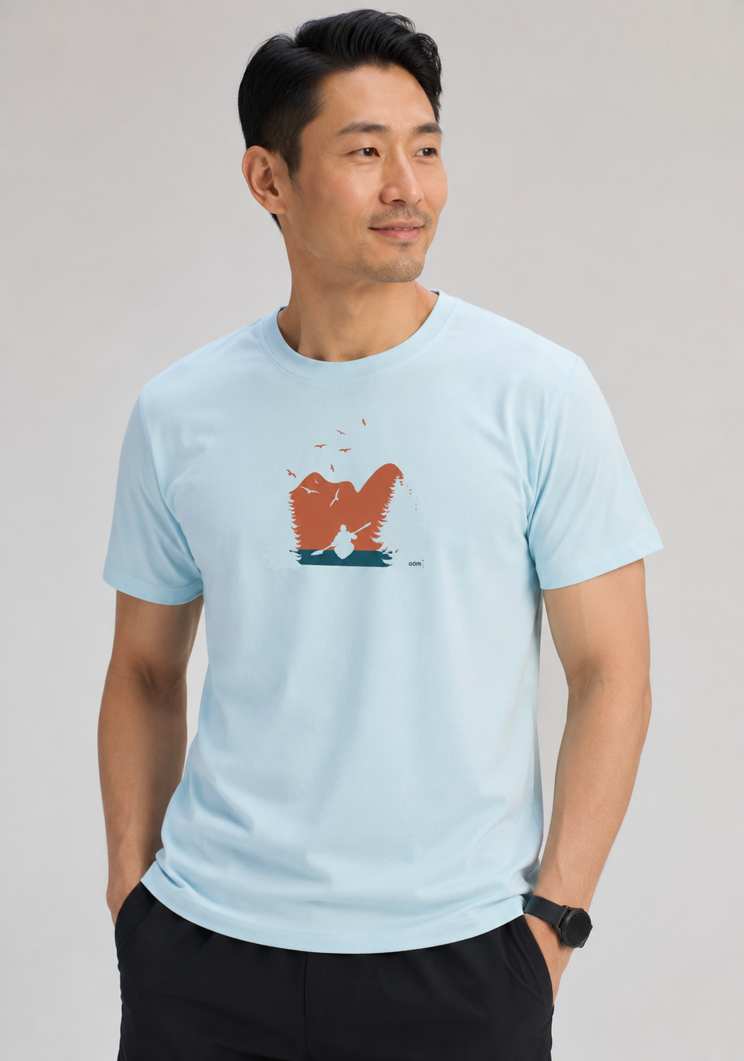 FJORD | OÖM T-shirt BBLUE