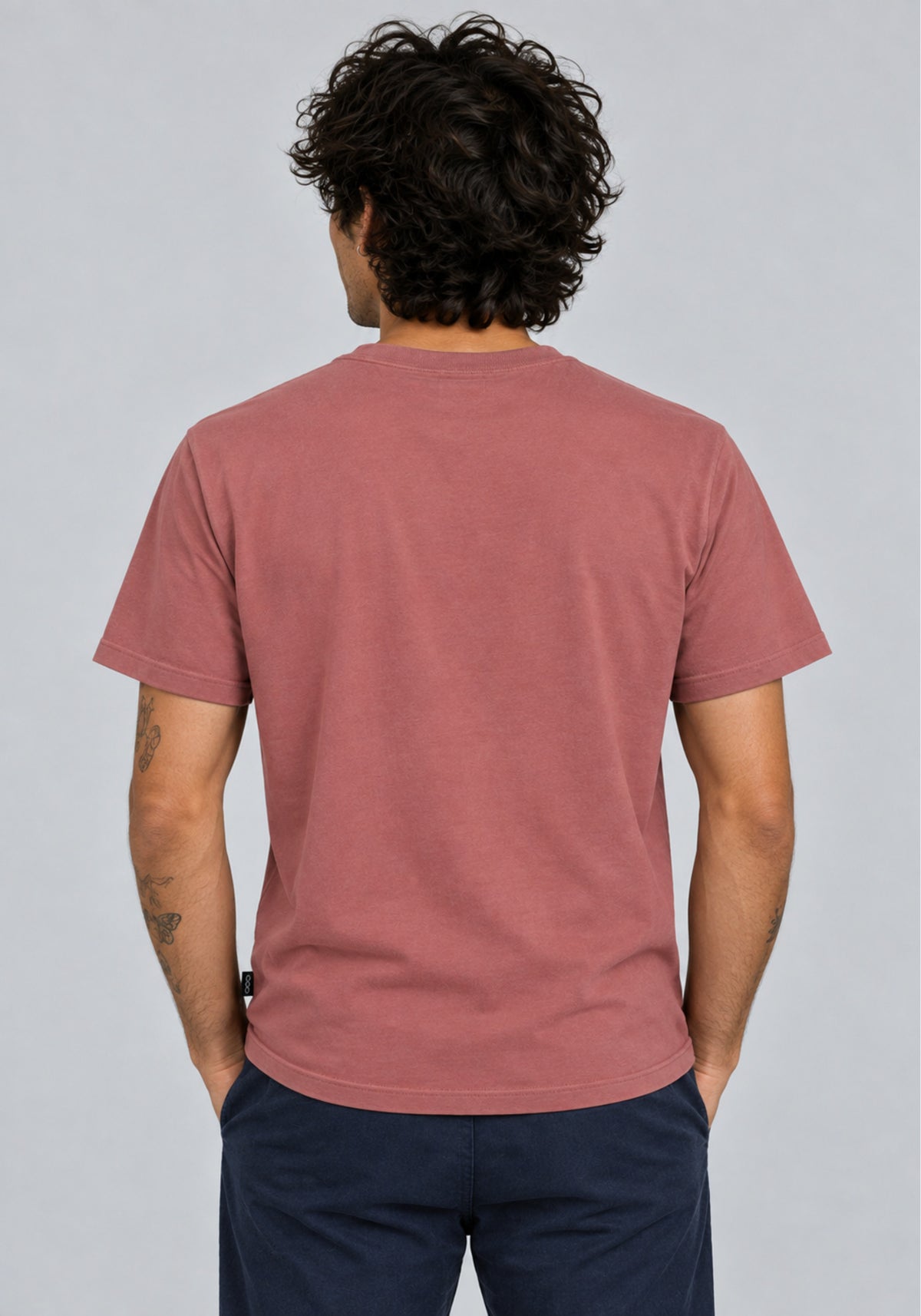TRANSIT | OÖM T-shirt blush  coton bio