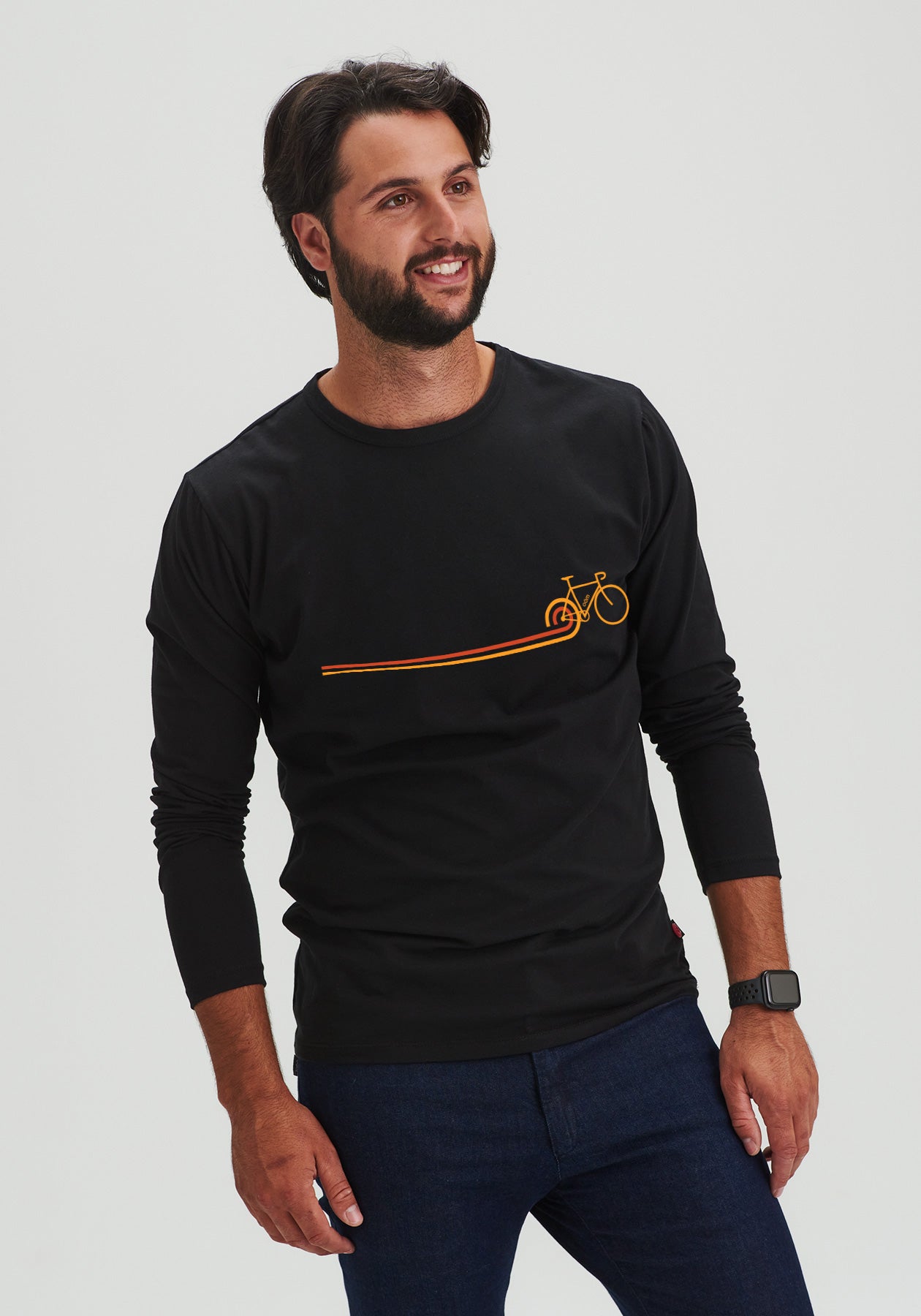 TODAY - Black long sleeve top