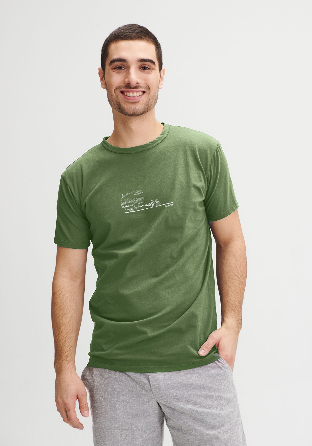 T-shirt écoresponsable CAMPER-coton bio & bambou | OOM Ethikwear