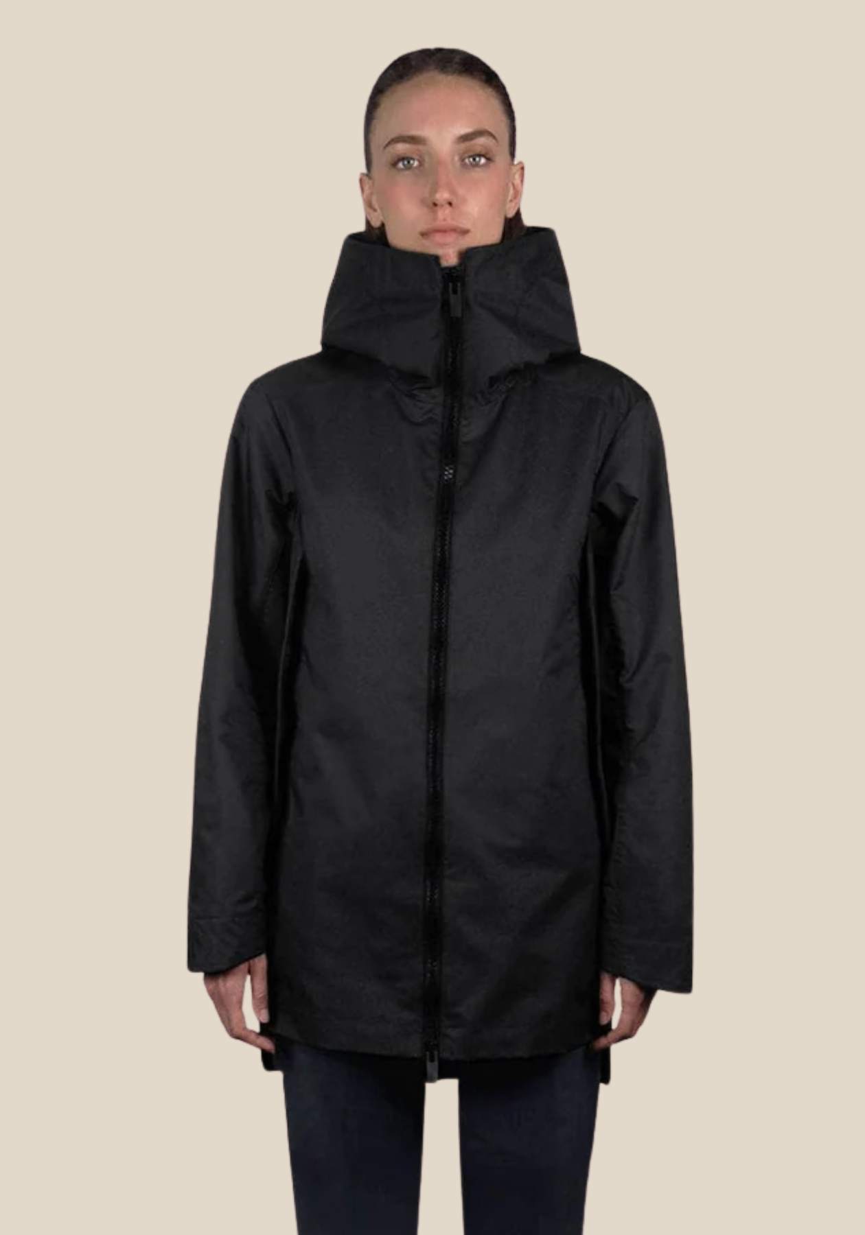 Imperméable Végan Moonson Vert Unisex