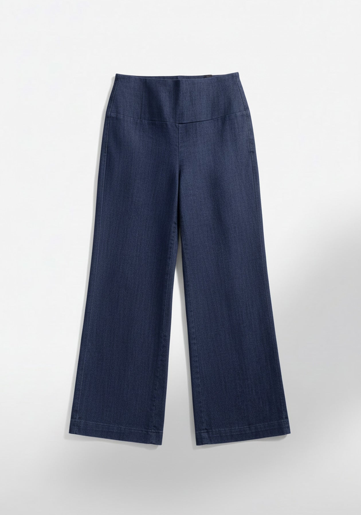 CATHERINE – Organic Denim Palazzo Pants