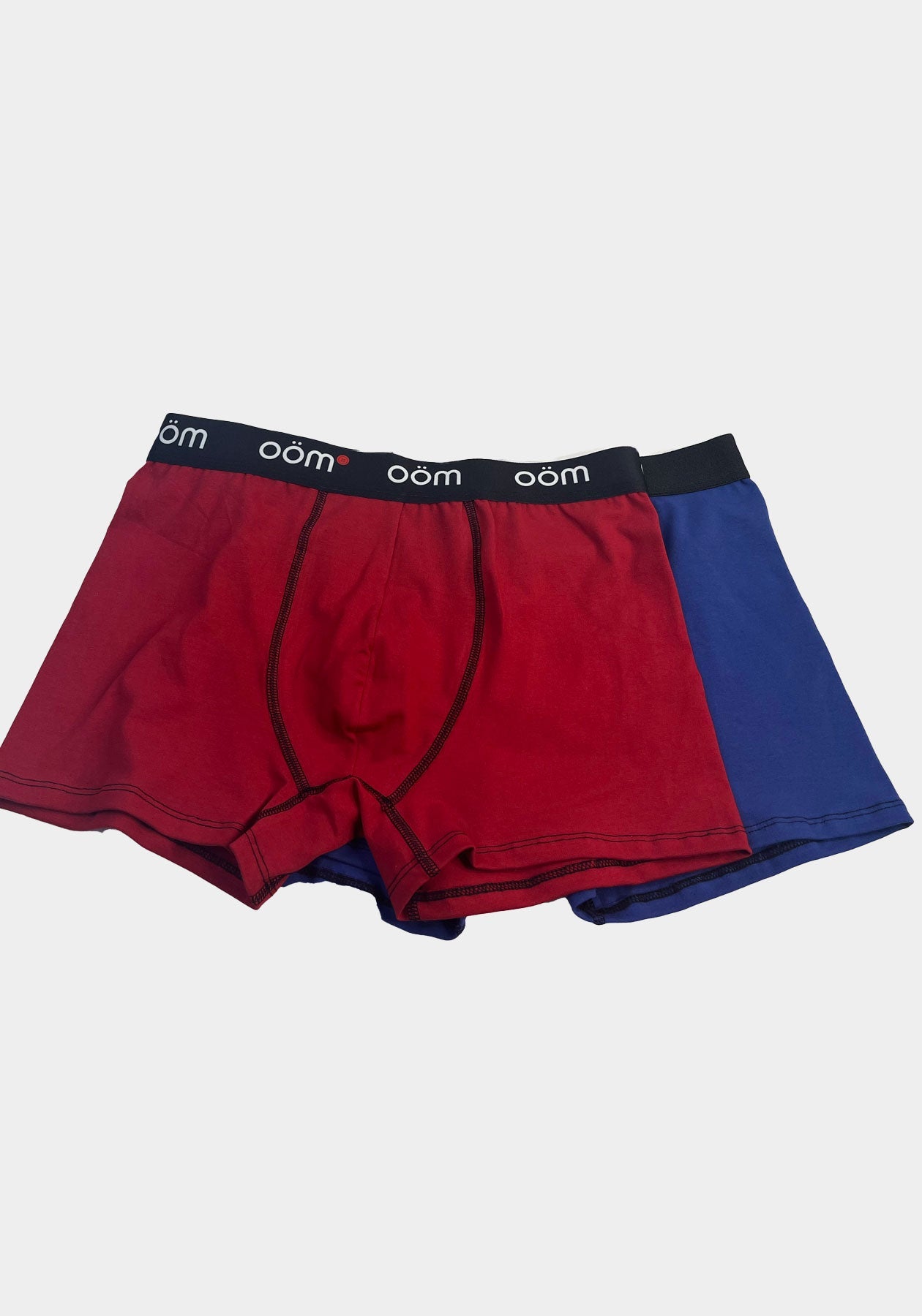 BOXER - paquet de 2 - Homme bleu et rouge-Cadeaux écologiques-Message Factory