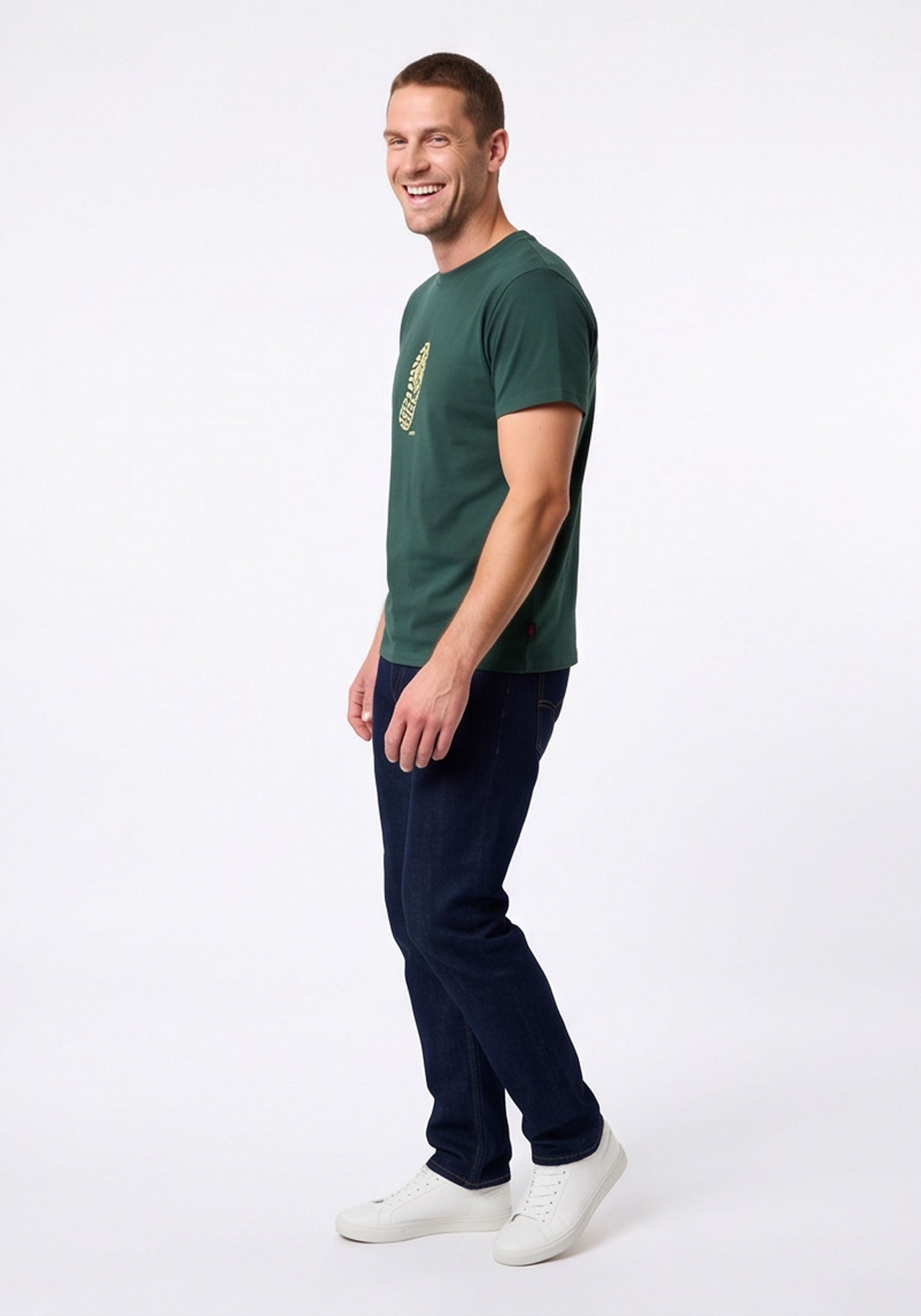 Douce trace - T-shirt Forêt en Bambou | OÖM Ethikwear