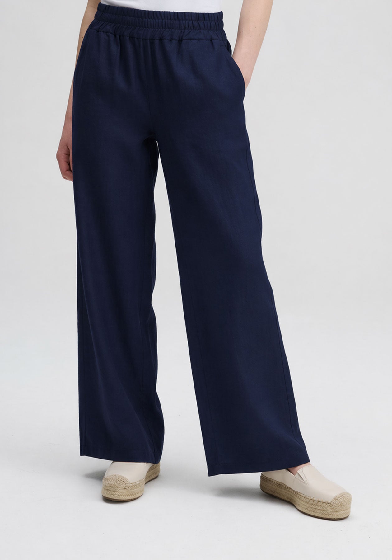 LIBERTÉ - Pantalon Marine en chanvre