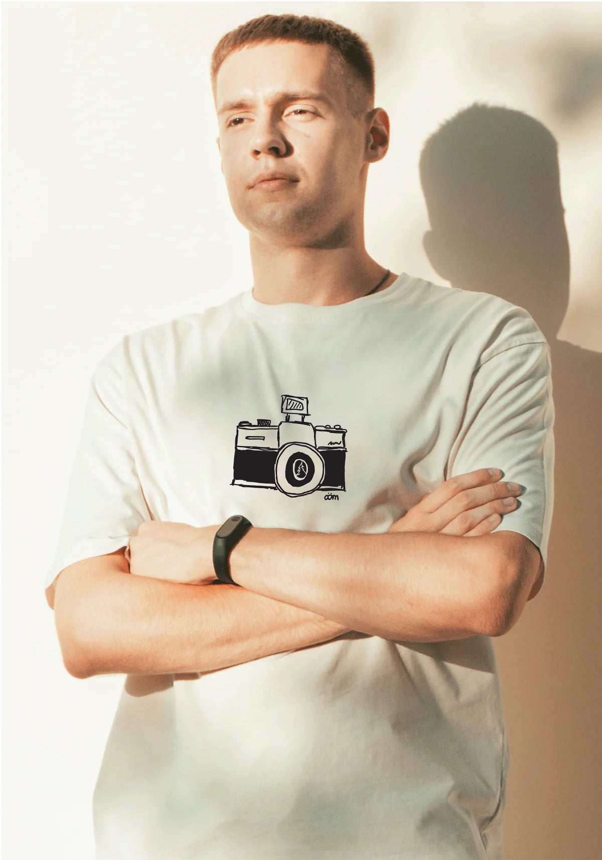 OBJECTIF - OÖM T-shirt crème