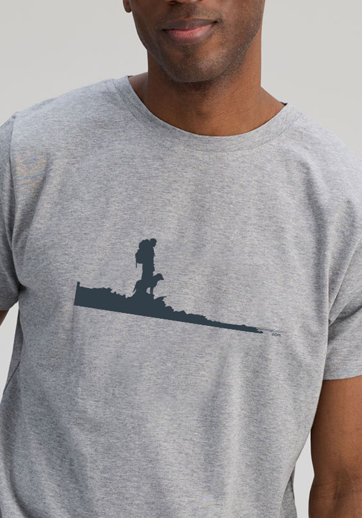 BFF - OÖM T-shirt gris chiné