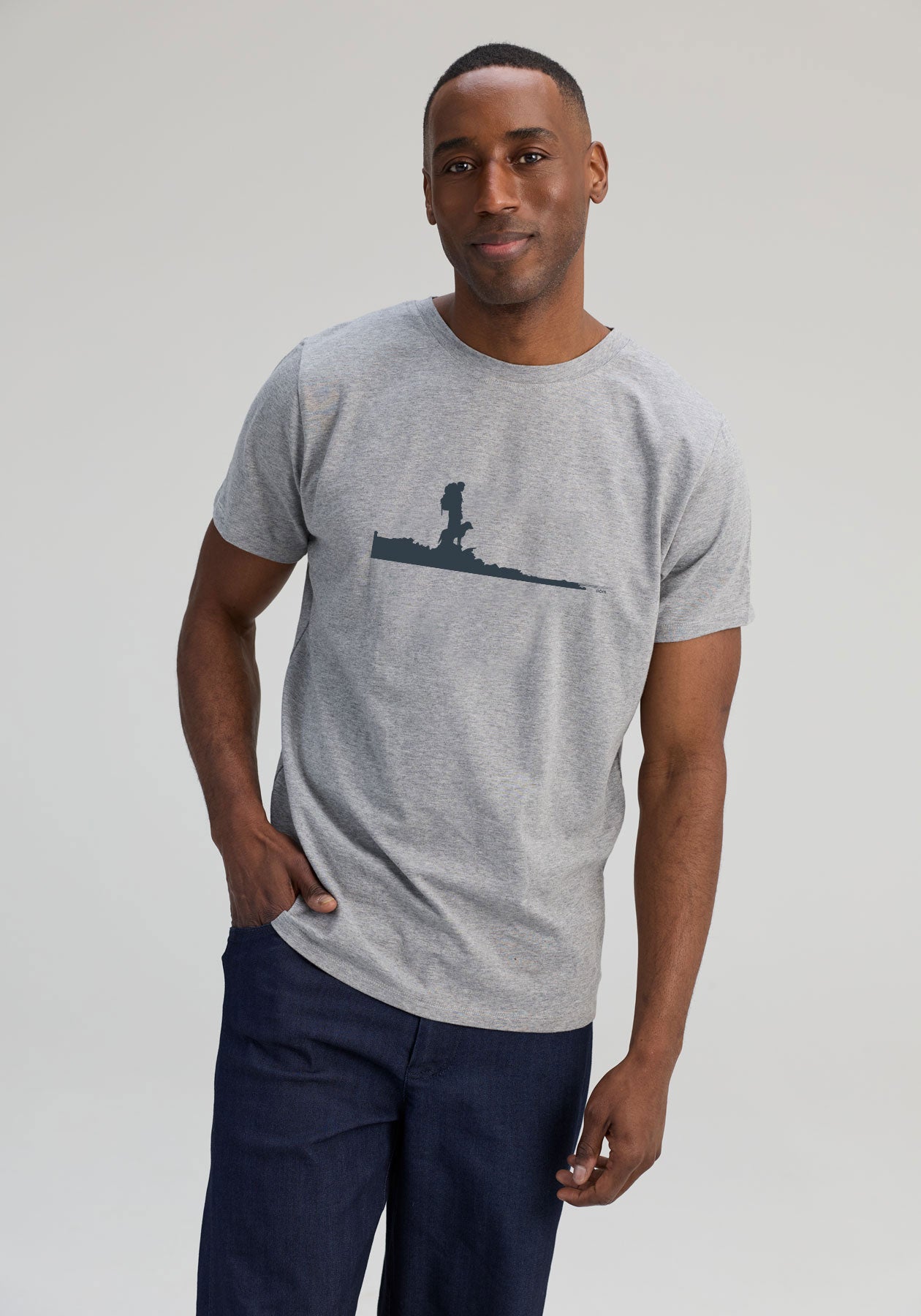 BFF - OÖM T-shirt gris chiné